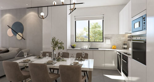3-bedroom apartments for sale 121 m² in Deryneia, Famagusta