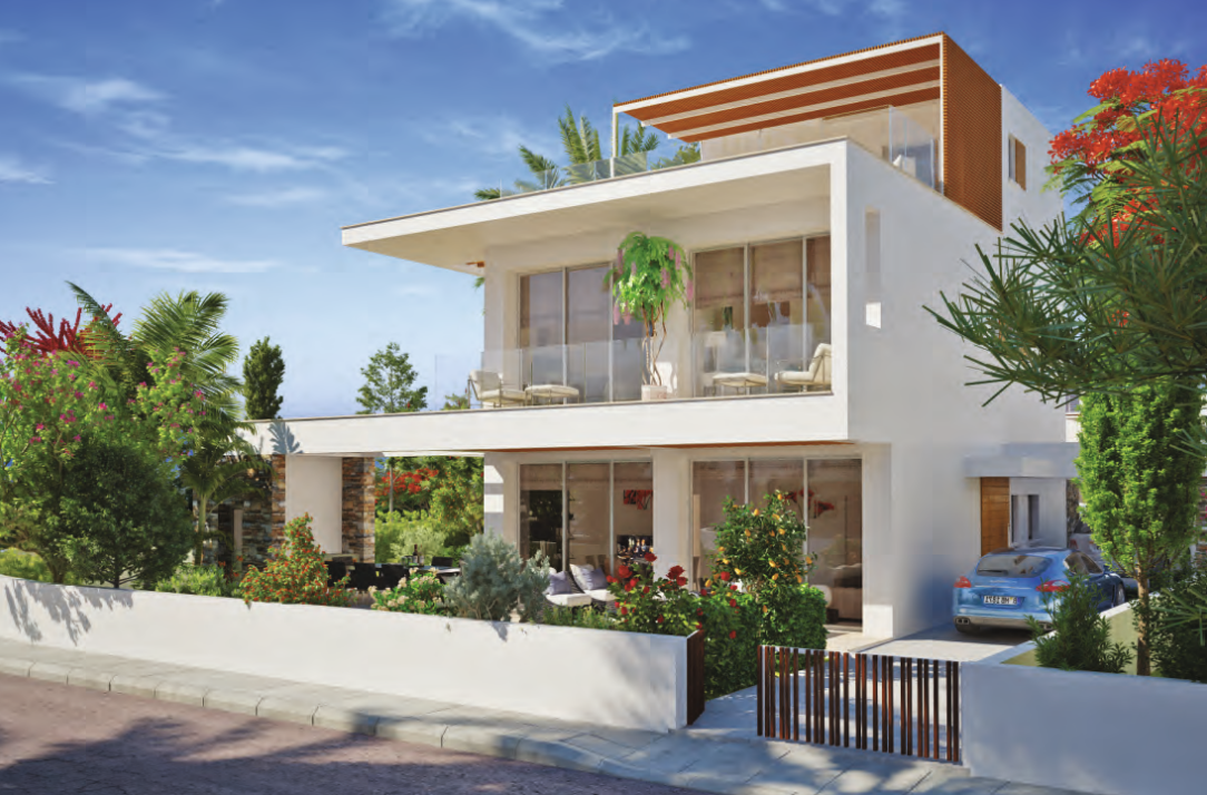 houses з 4 спальнями в geroskipou, Кіпр [ID: 0602-237136]