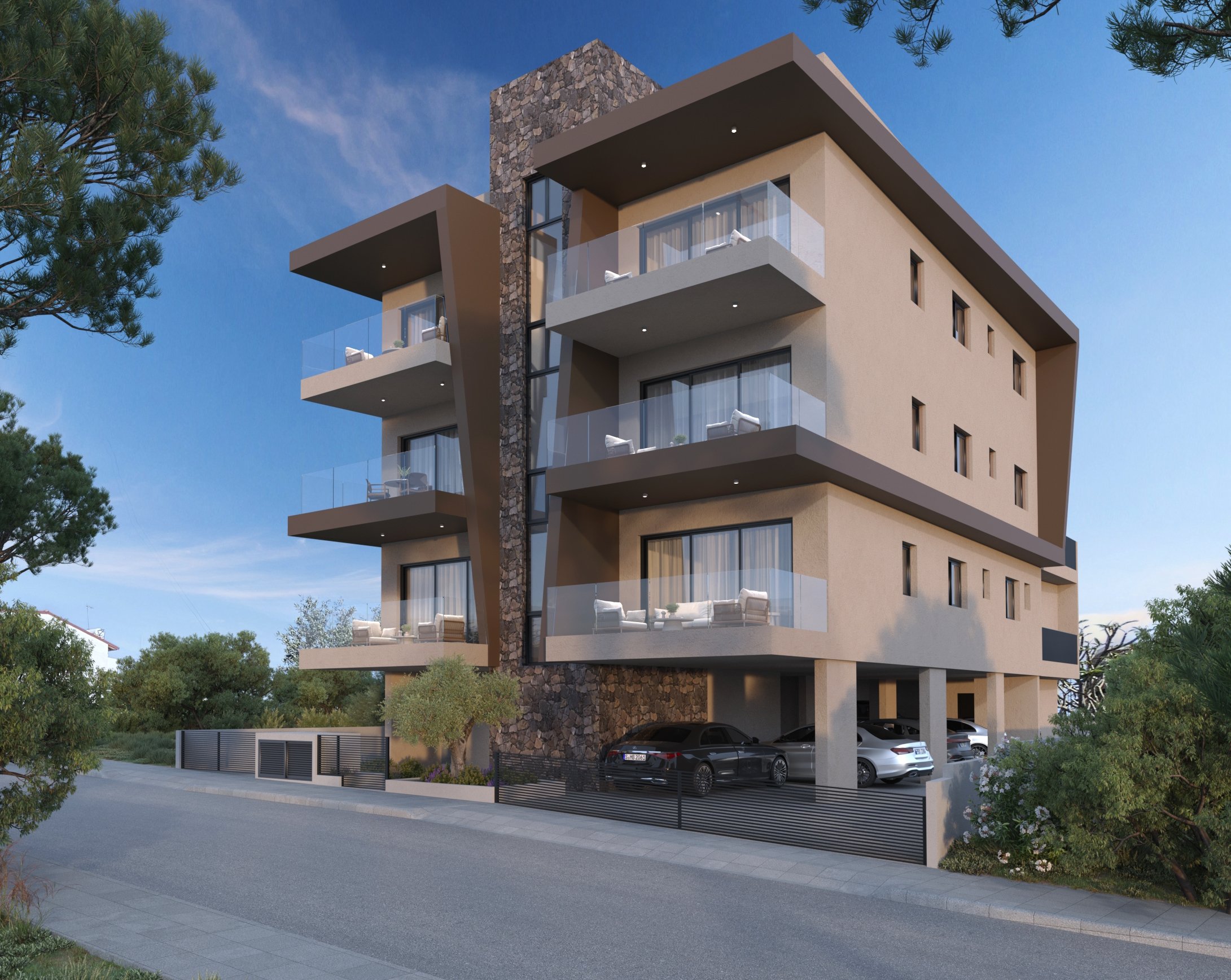 Apartment with 1 bedroom, 50.00m² in mesa-geitonia, Cyprus [ID: 0602-237279]