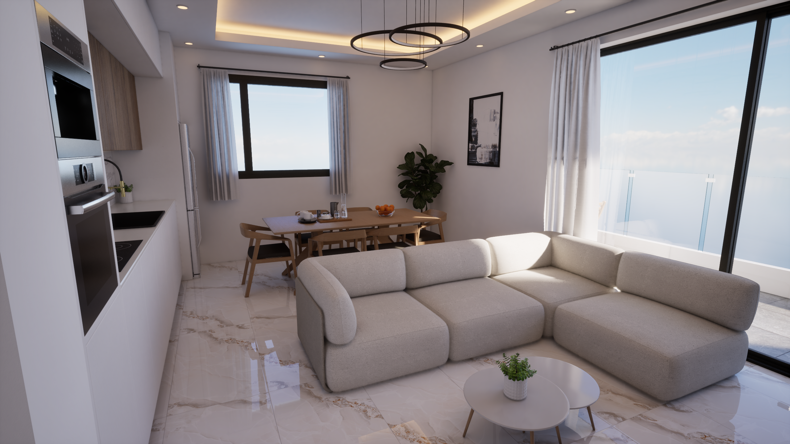 Квартира в agioi-anargyroi-i, Кіпр, 80.00м² - зображення 11