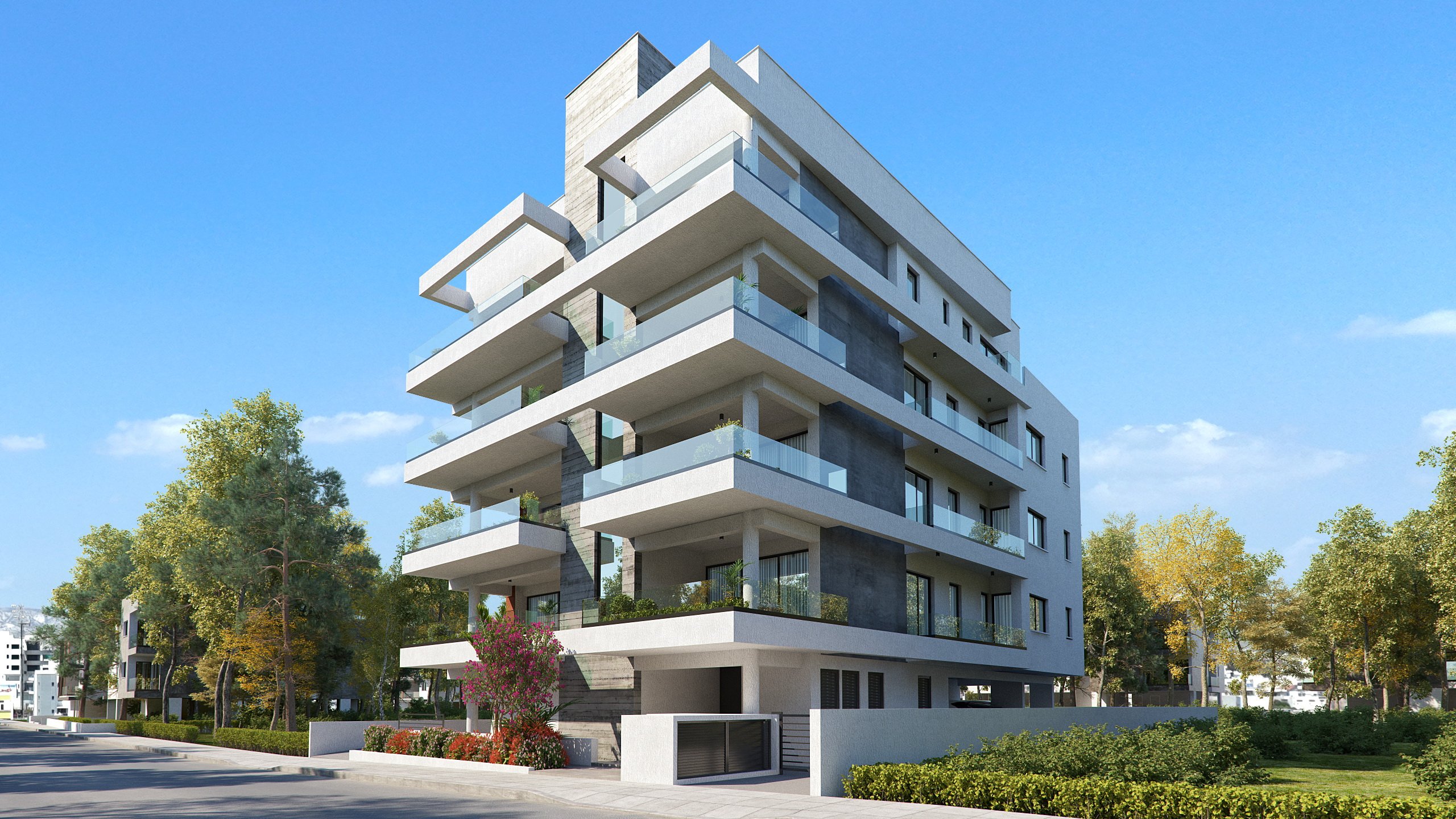 Apartment with 2 bedrooms, 76.00m² in mesa-geitonia, Cyprus [ID: 0602-238009]