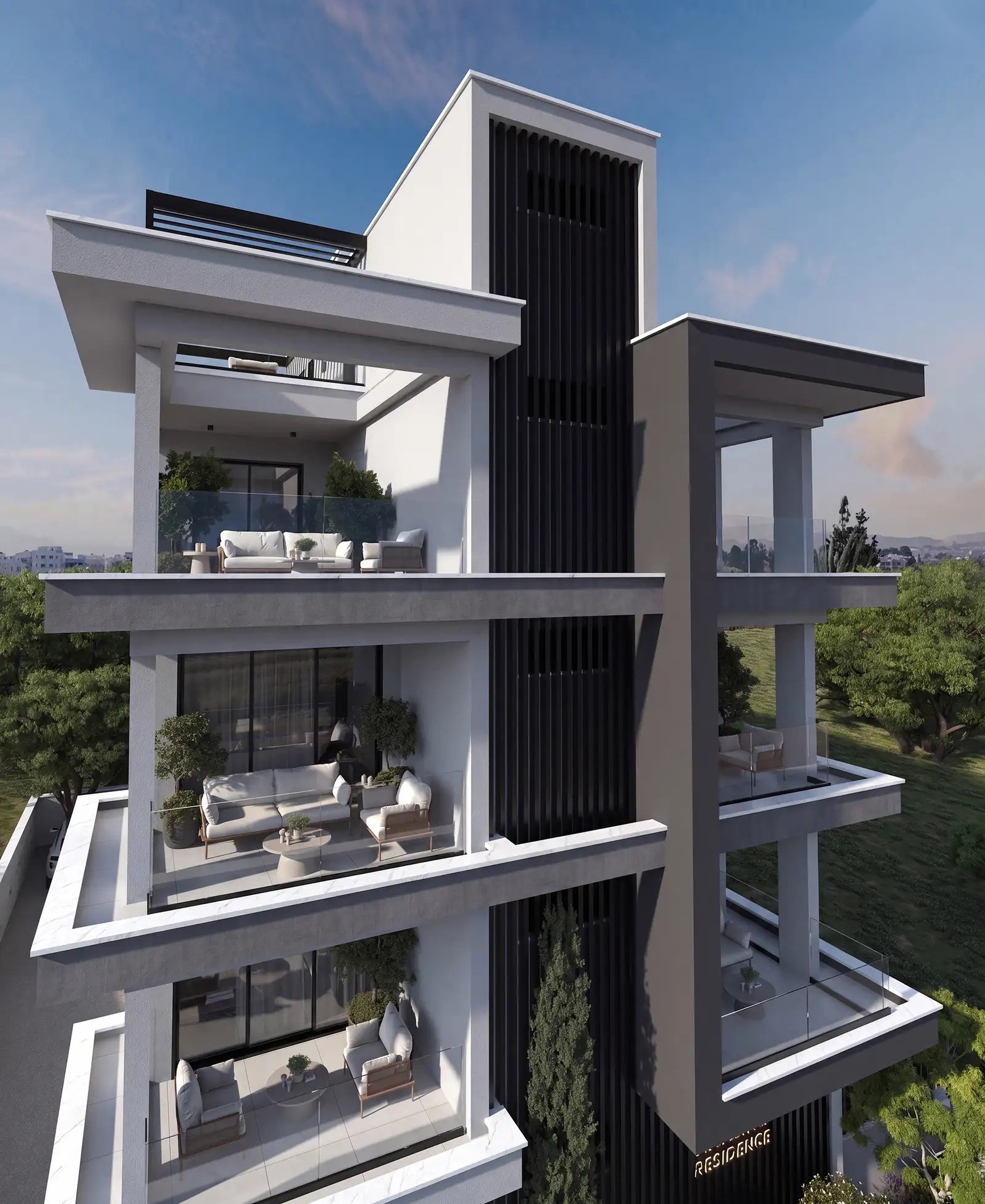 Penthouse w agios-athanasios, Cypr - obraz 4
