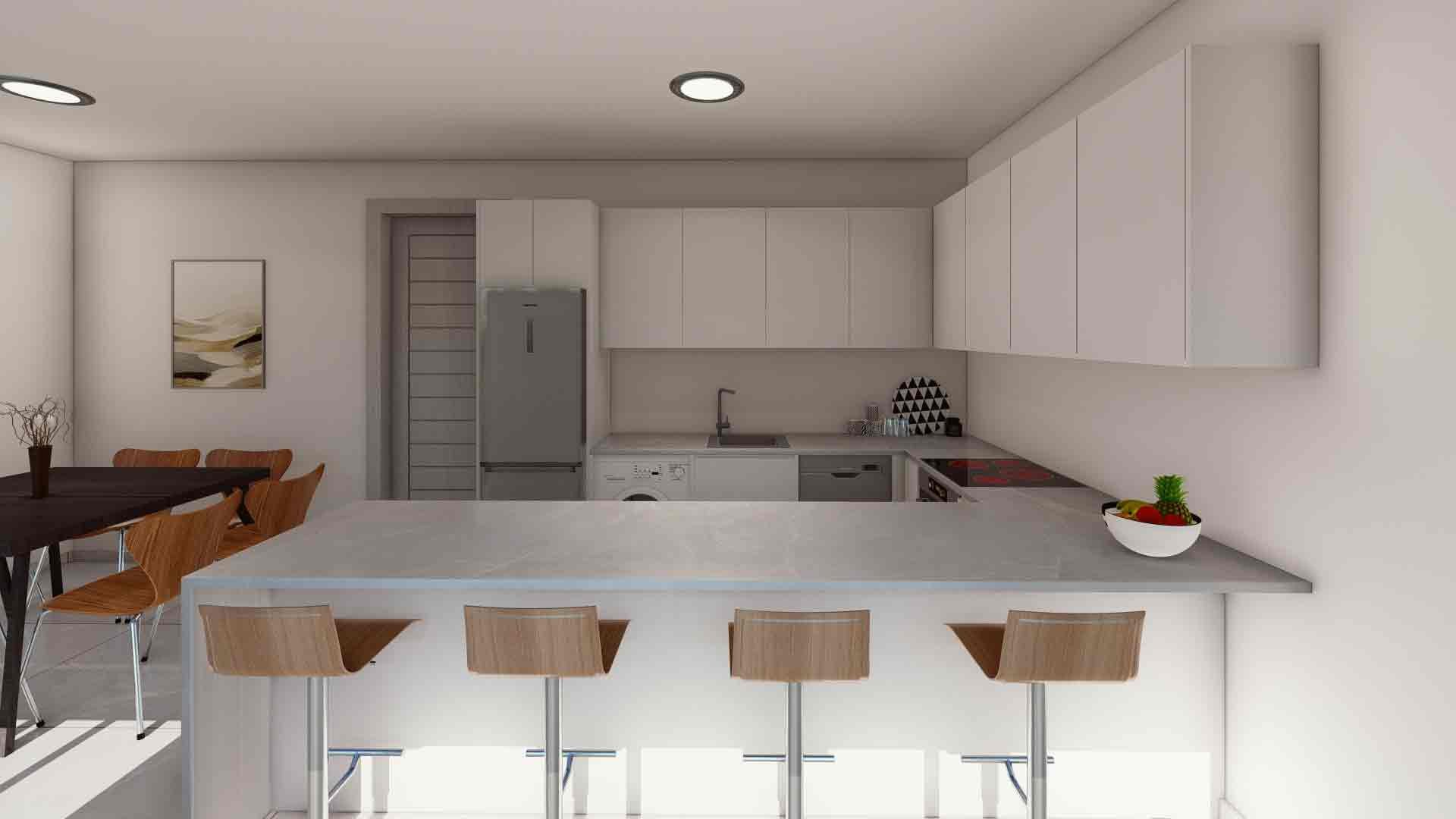Квартира з 3 спальнями, 93.00м² в chlorakas, Кіпр [ID: 0602-241439]
