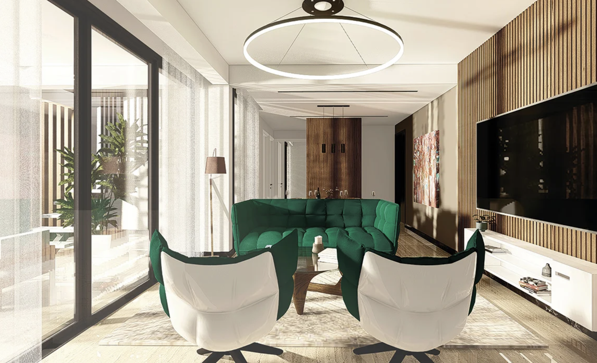 Квартира с 2 спальнями, 93.00м² в agios-athanasios, Кипр [ID: 0602-239202]