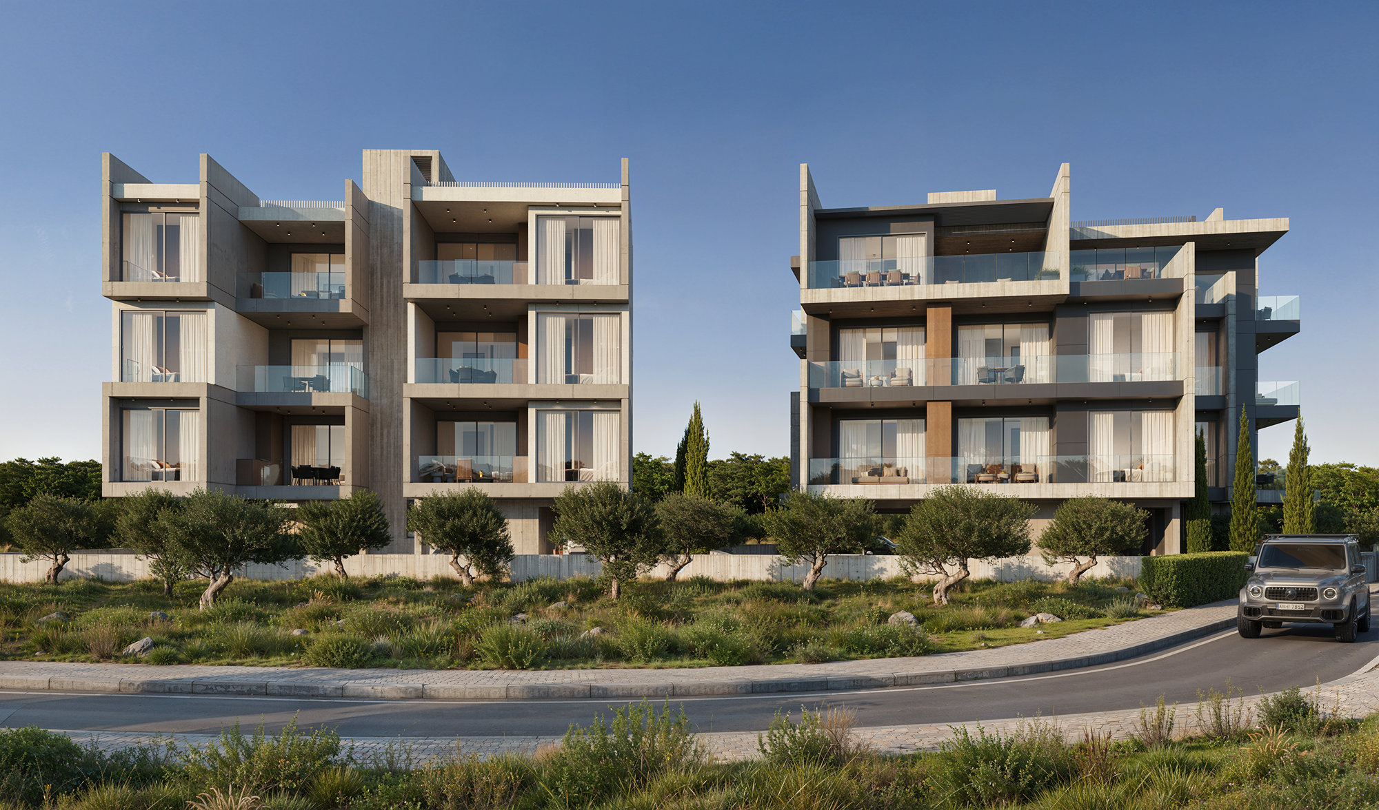 Квартира в kato-paphos, Кіпр, 76.00м²