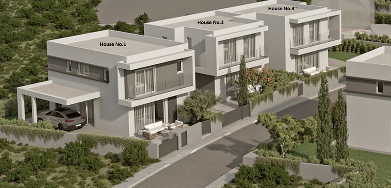 houses в akrounta, Кіпр, 134.00м² - зображення 3
