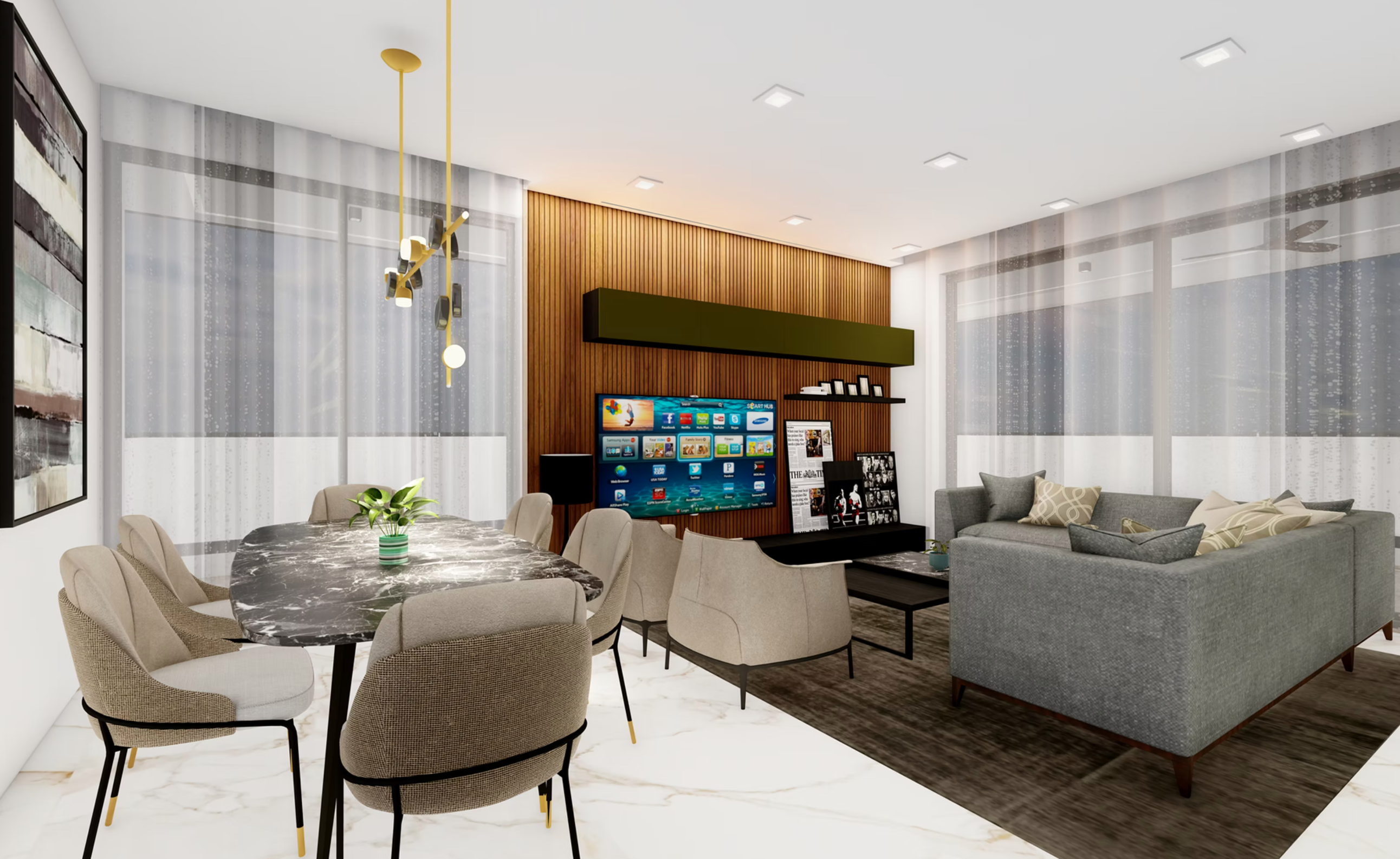 Квартира с 2 спальнями, 90.00м² в panthea, Кипр [ID: 0602-235804]