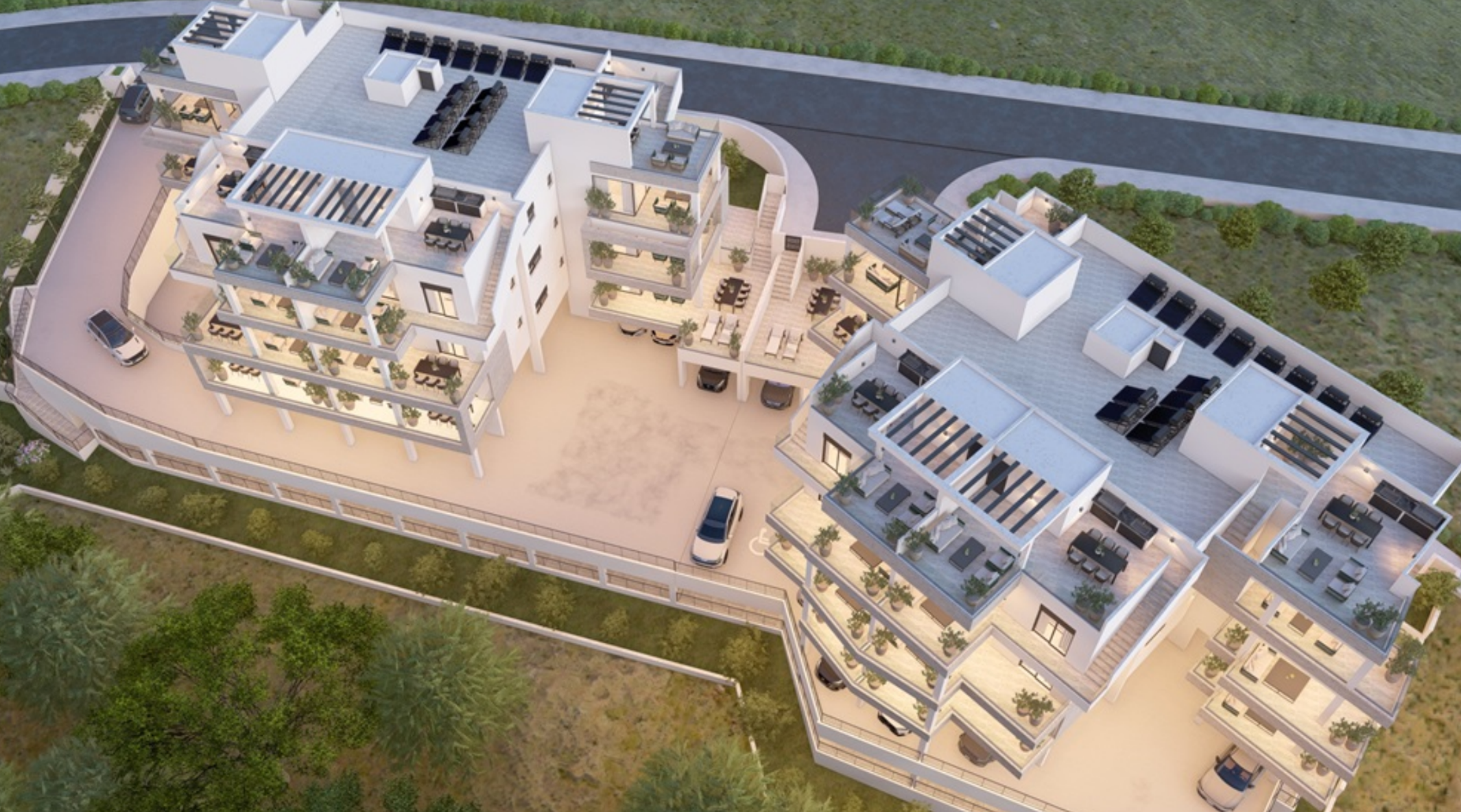 Квартира с 2 спальнями, 88.00м² в agios-athanasios, Кипр [ID: 0602-236949]