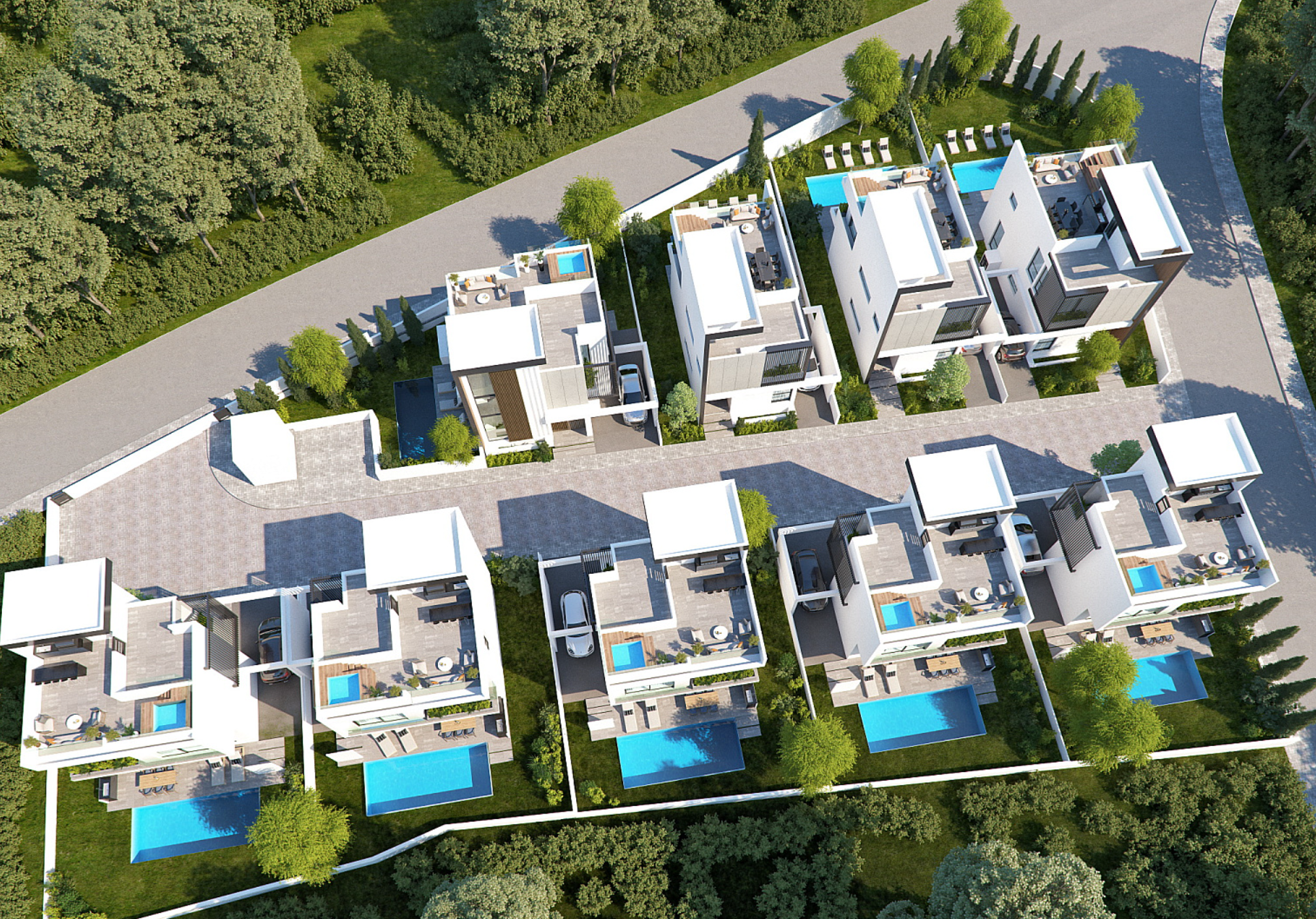 Willa z 4 sypialniami, 171.00m² w oroklini, Cypr [ID: 0602-241153]