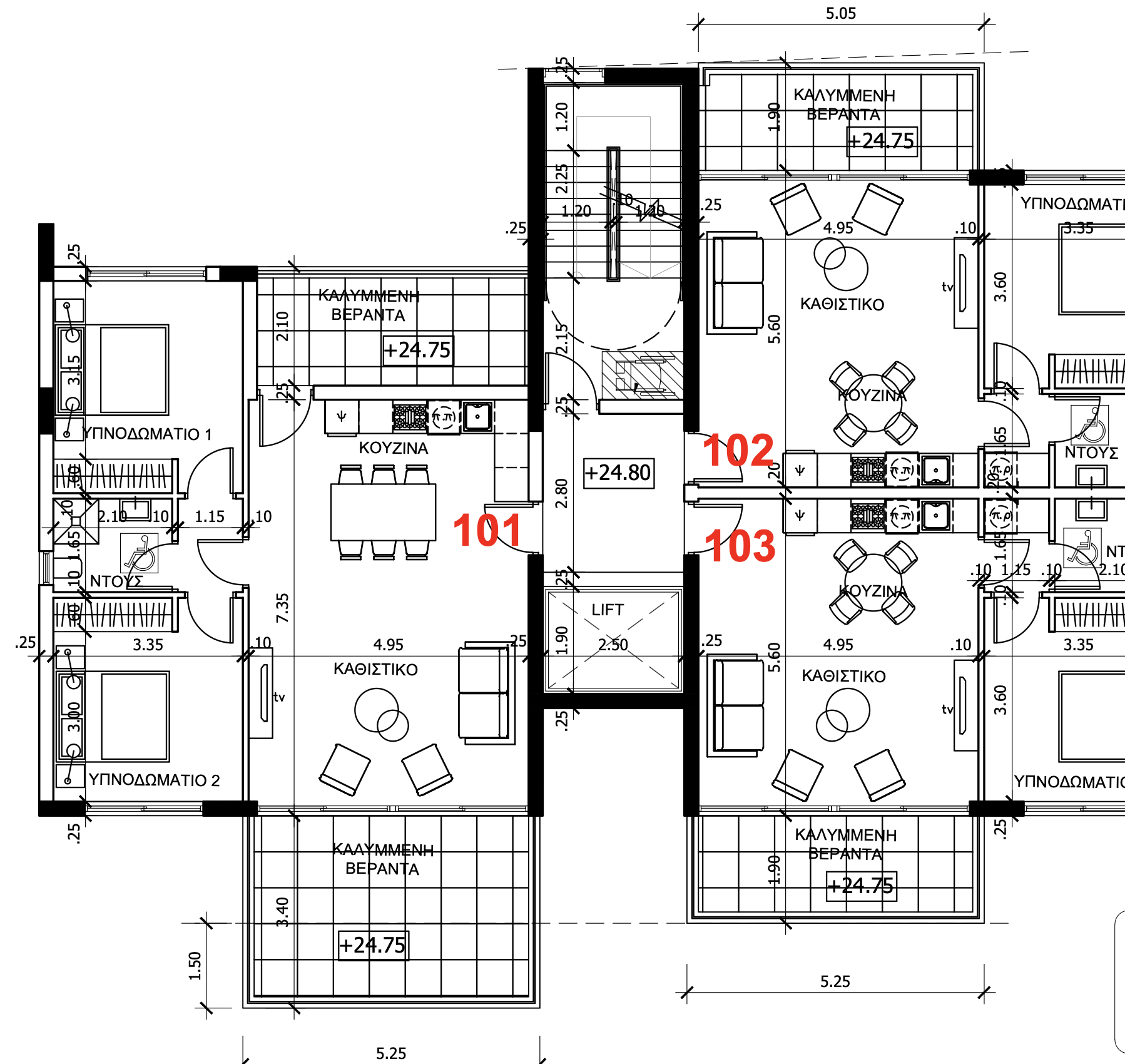 Апартаменти — Zakaki, Limassol, Кіпр ID 0602-240540