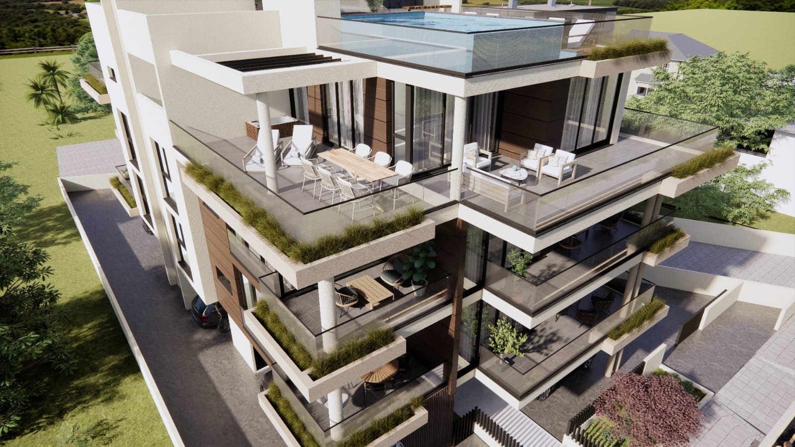 Penthouse w livadia, Cypr, 79.00m² - obraz 15