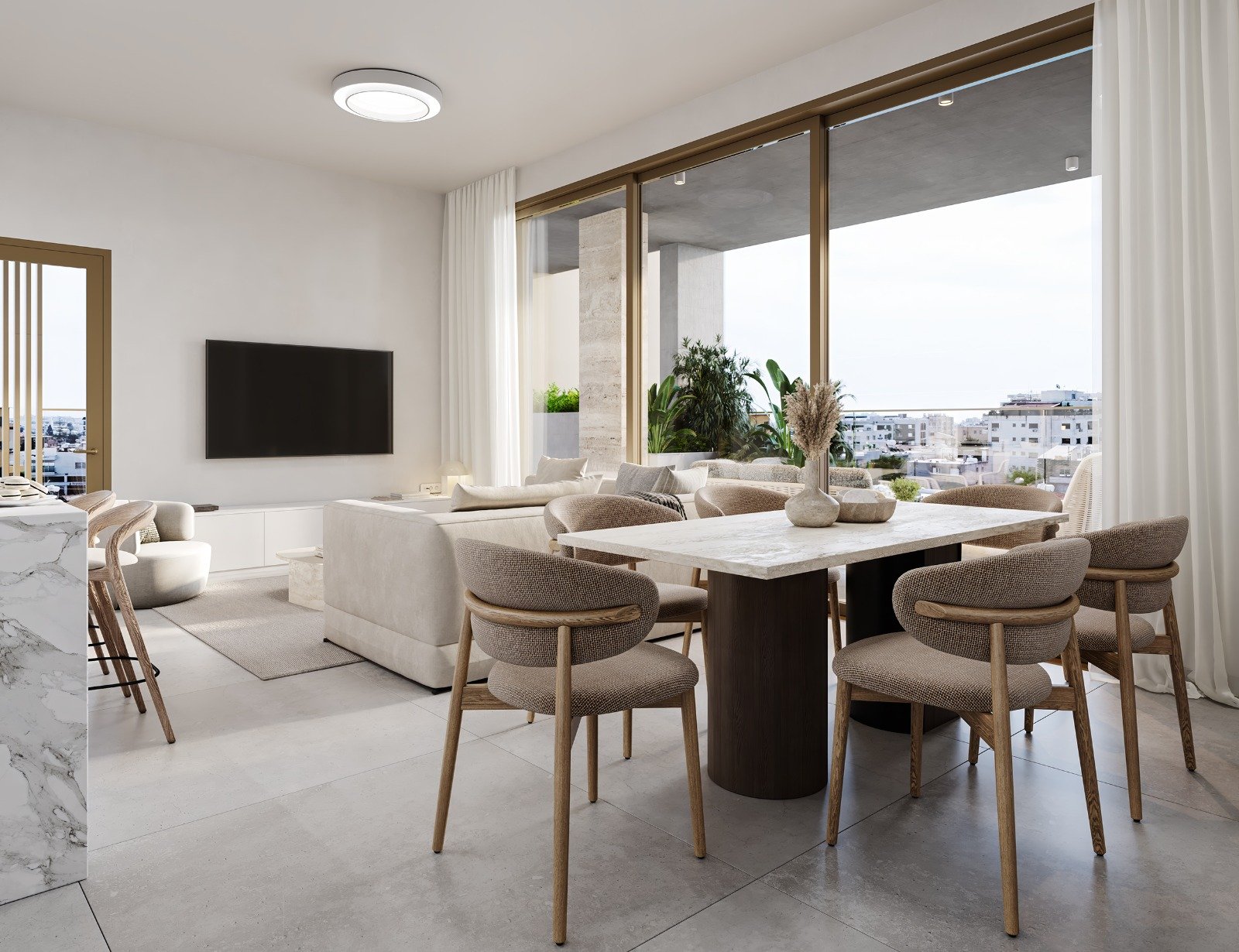 Квартира в petrou-kai-pavlou, Кипр, 80.00м² - изображение 3