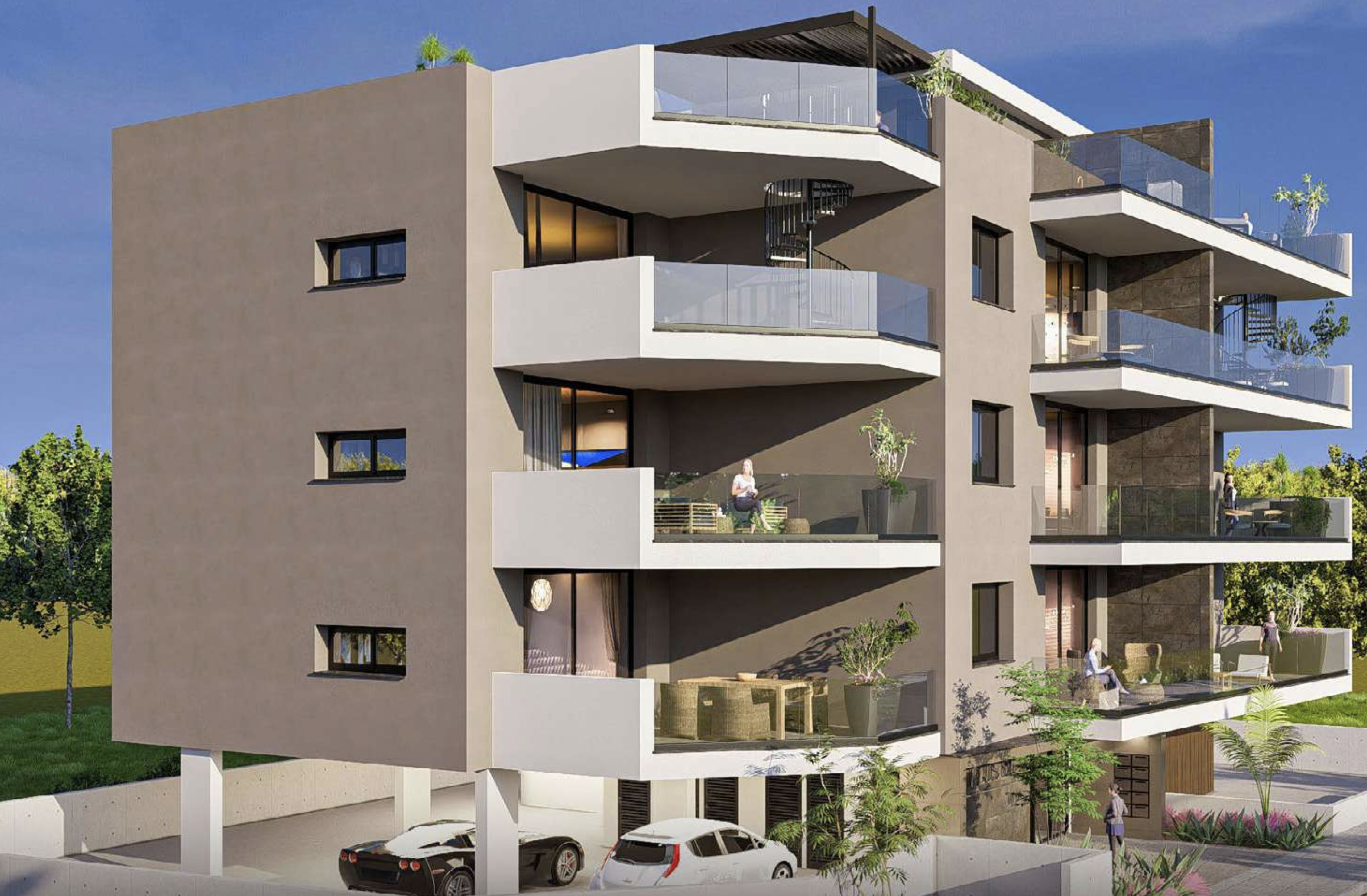 Пентхаус з 3 спальнями, 113.00м² в drosia, Кіпр [ID: 0602-248609]