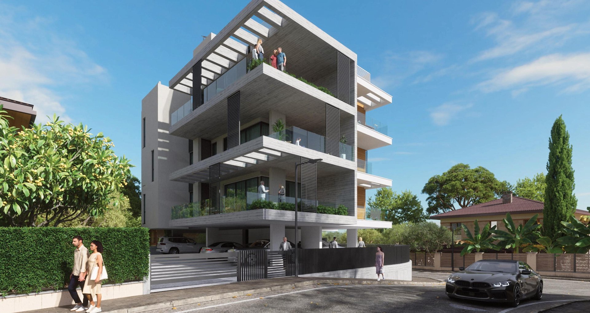 Квартира с 2 спальнями, 76.00м² в agios-athanasios, Кипр [ID: 0602-236899]