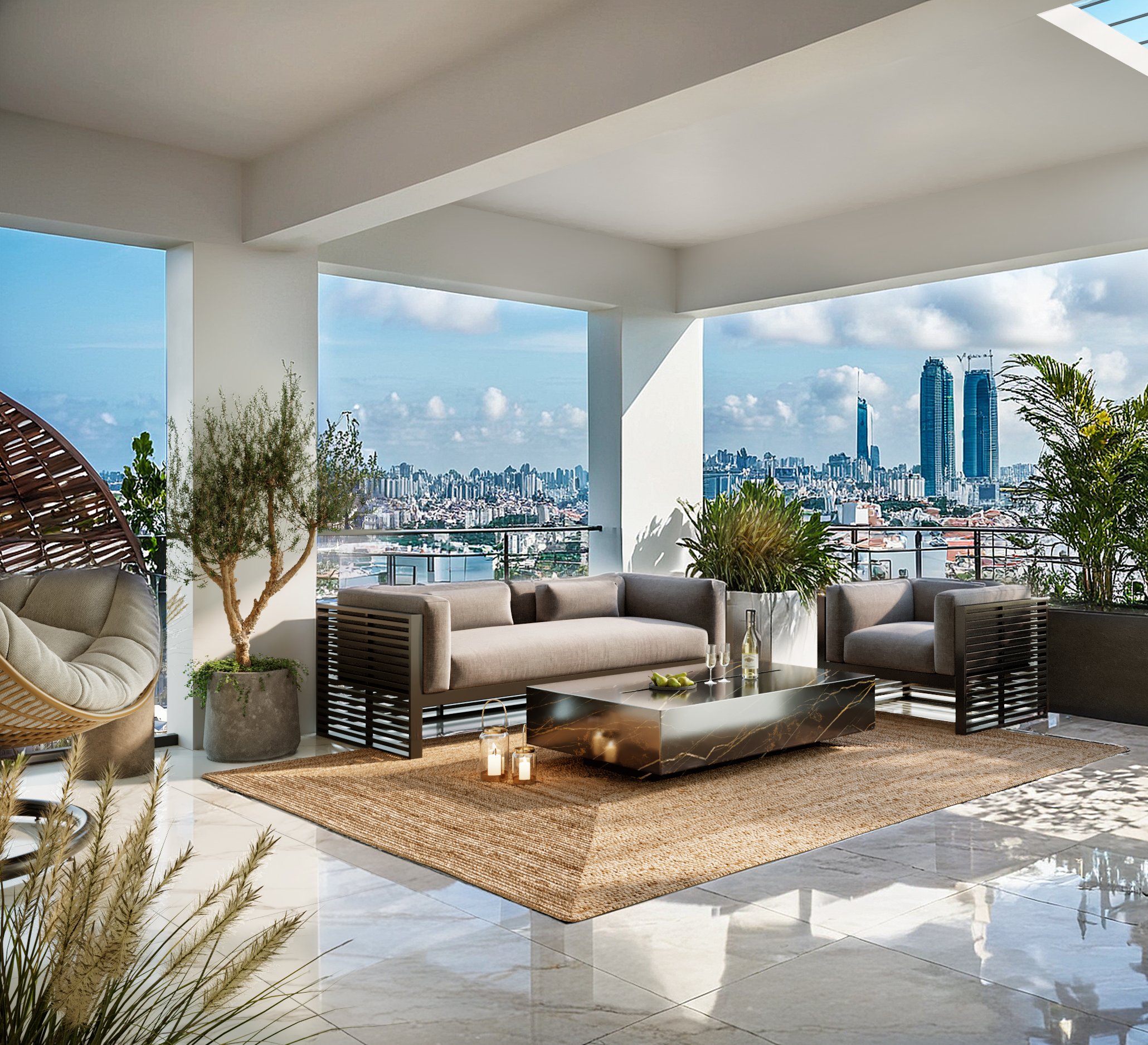 Apartament w agios-athanasios, Cypr, 85.00m² - obraz 15