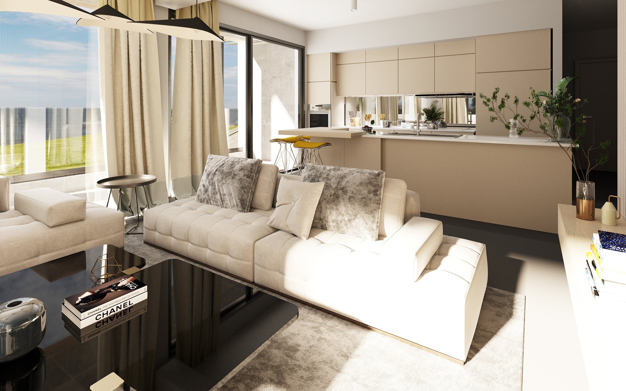 Penthouse with 2 bedrooms, 101.00m² in agios-tychon, Cyprus [ID: 0602-240379]