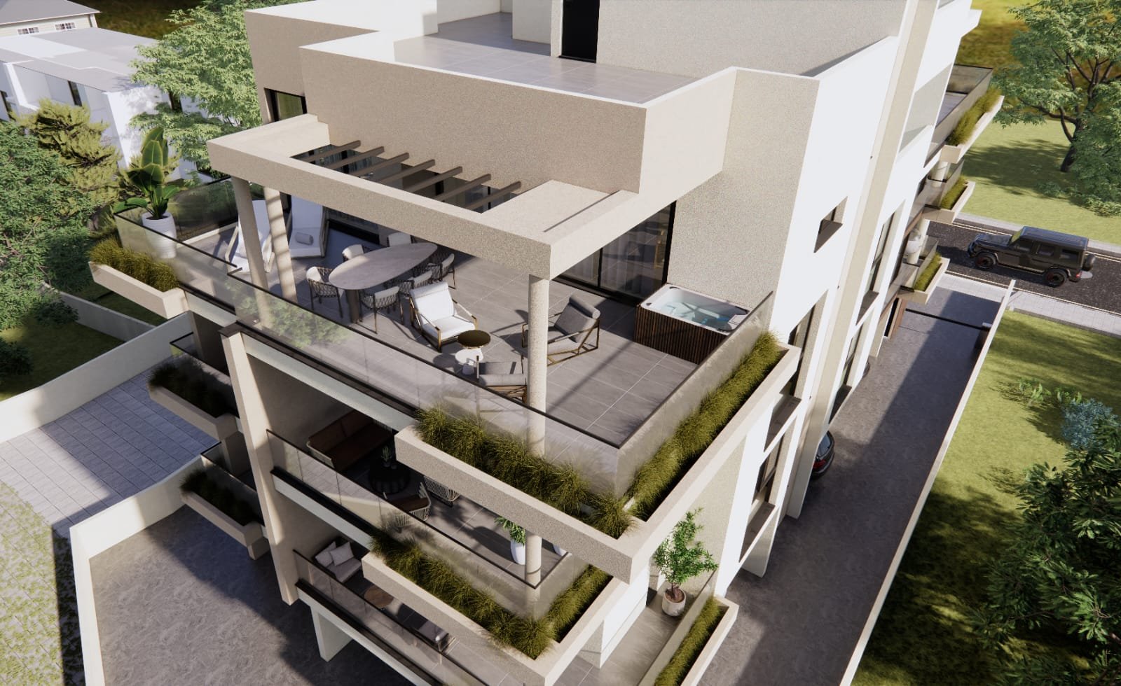 Penthouse w livadia, Cypr, 79.00m² - obraz 17