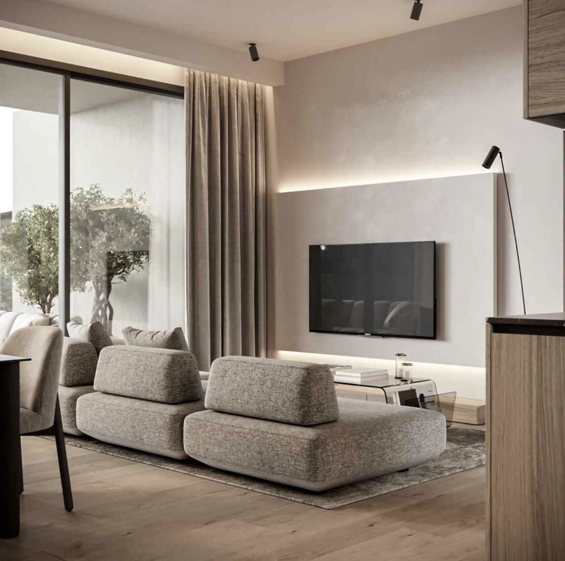 Квартира в germasogeia, Кипр, 77.00м² - изображение 4
