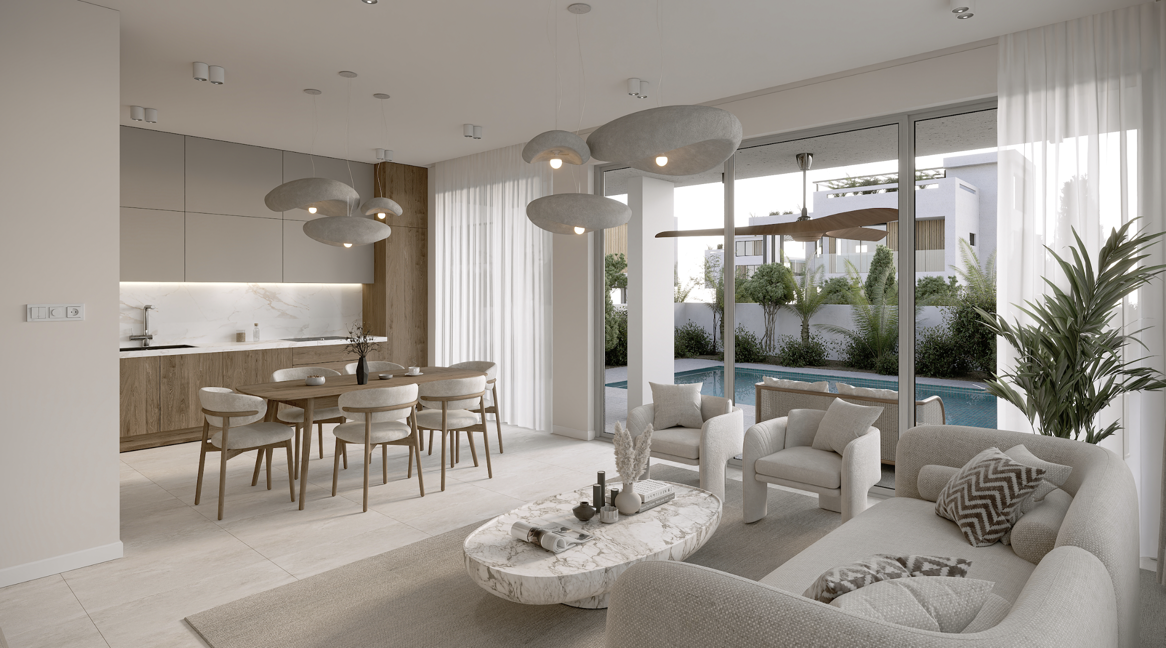 houses з 3 спальнями, 130.00м² в paralimni, Кіпр [ID: 0602-243730]