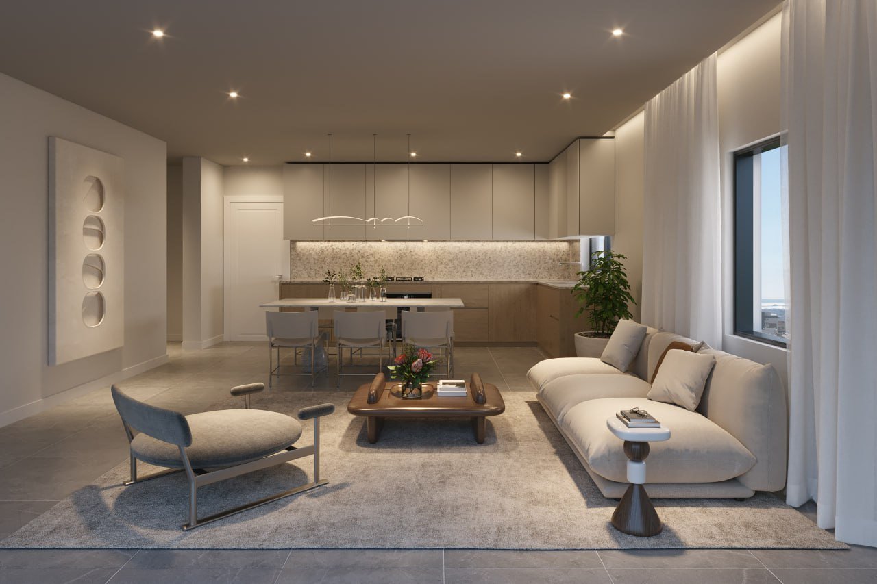 Квартира с 3 спальнями, 91.00м² в agios-athanasios, Кипр [ID: 0602-243002]