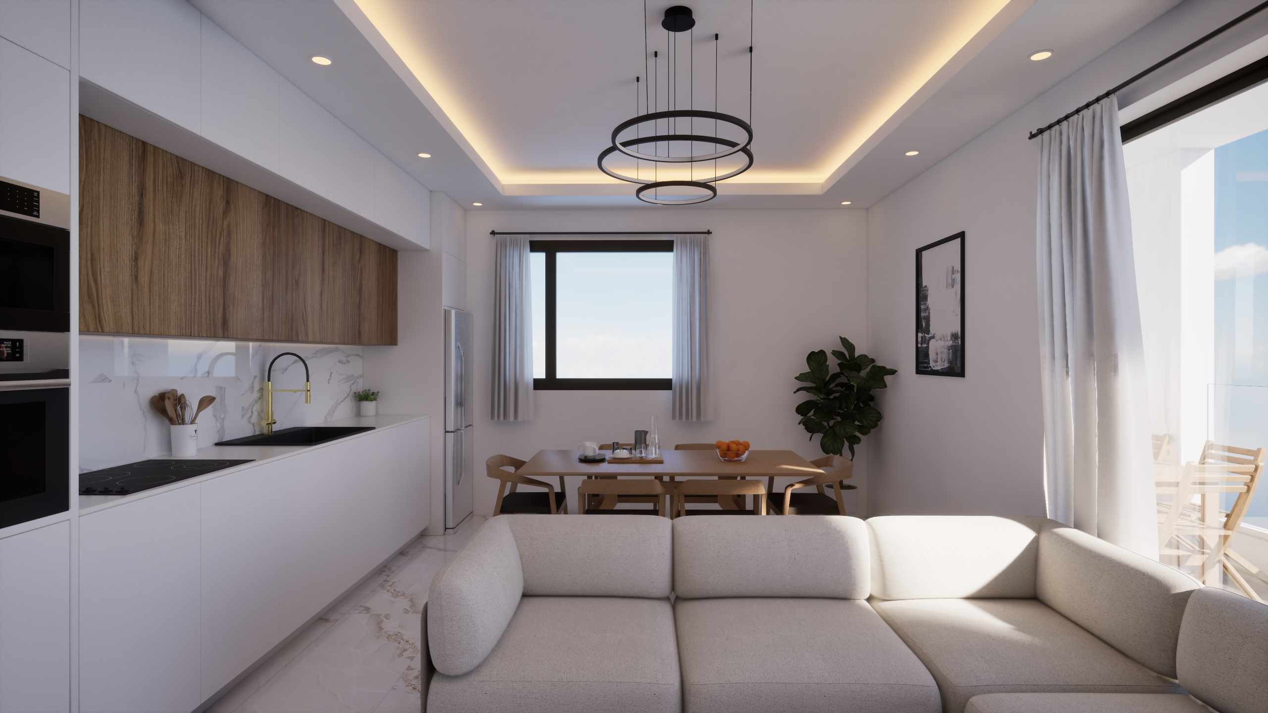 Квартира в agioi-anargyroi-i, Кіпр, 80.00м² - зображення 10