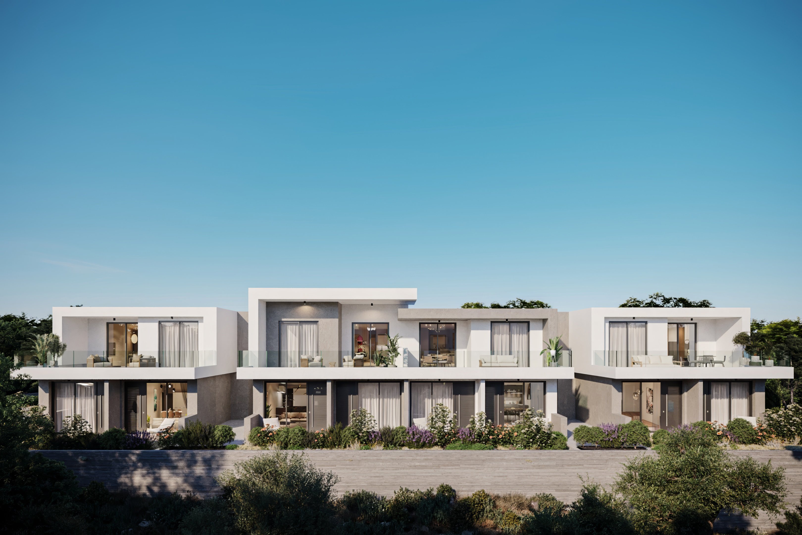 Apartament z 2 sypialniami, 77.00m² w chlorakas, Cypr [ID: 0602-239528]