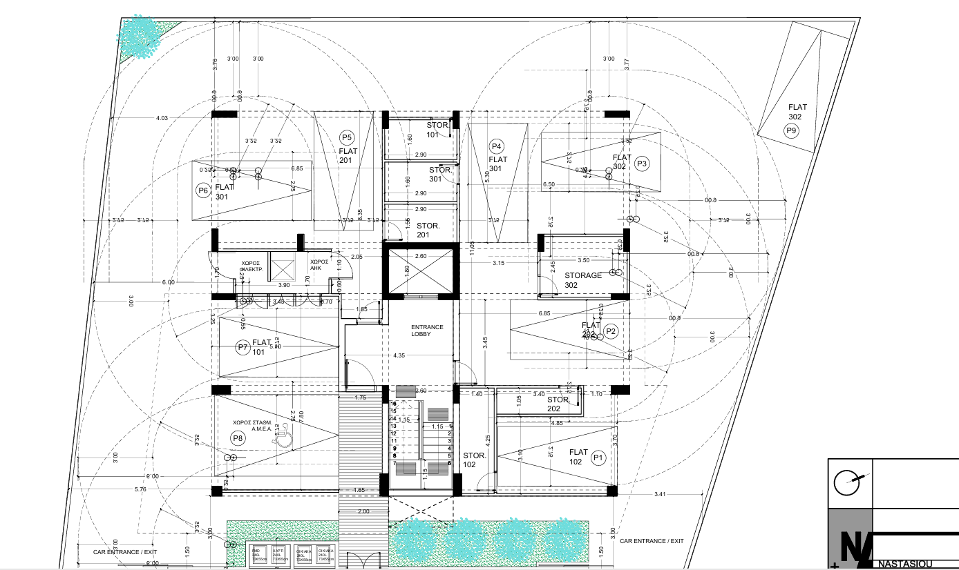 Apartament — Agios Athanasios, Limassol, Cypr ID 0602-242328