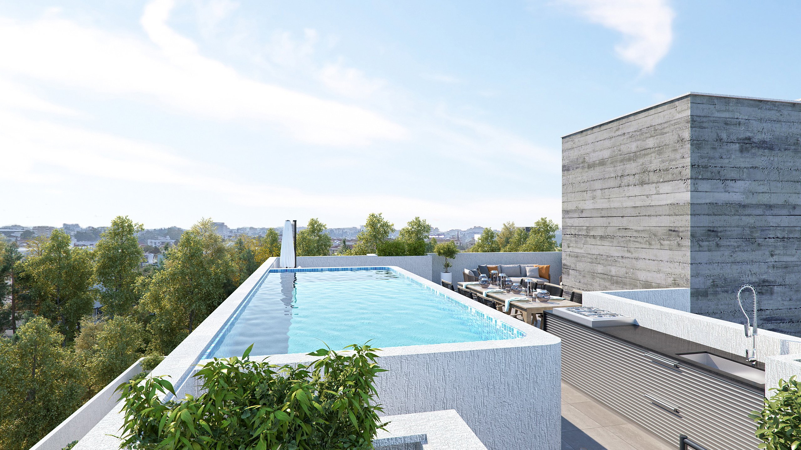 Apartment with 2 bedrooms, 76.00m² in mesa-geitonia, Cyprus [ID: 0602-238009]
