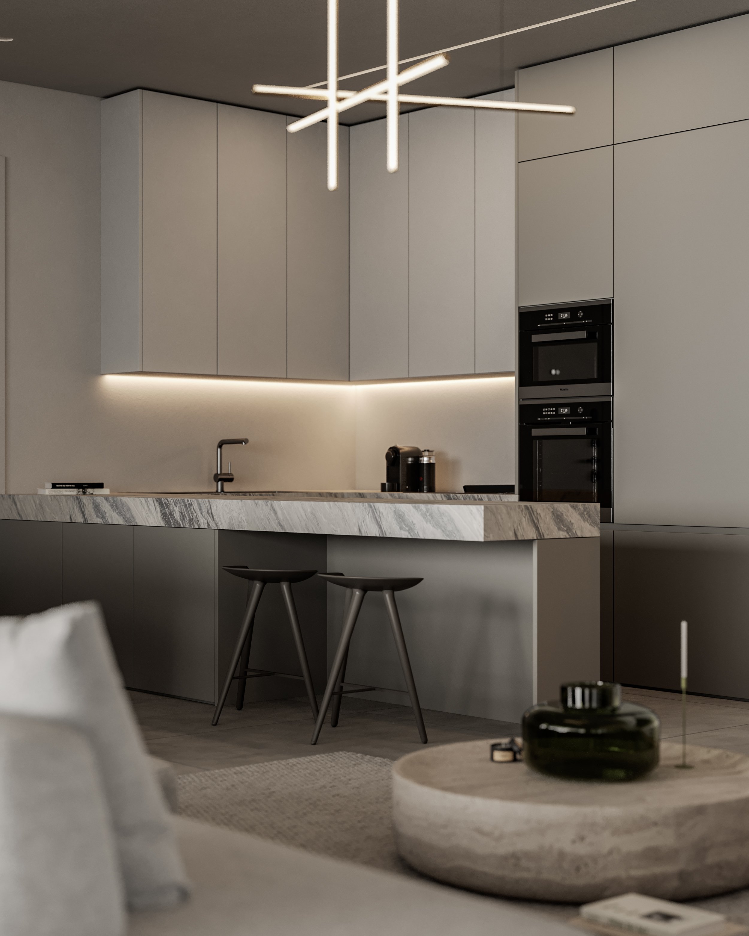 Penthouse 3 Schlafzimmer 106 m² Larnaka, Zypern