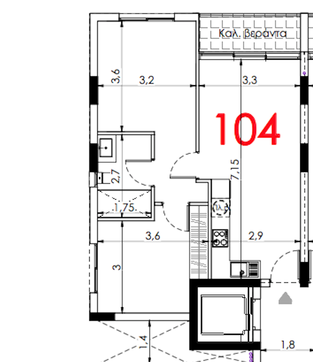 Апартаменти — Trachoni, Limassol, Кіпр ID 0602-240487