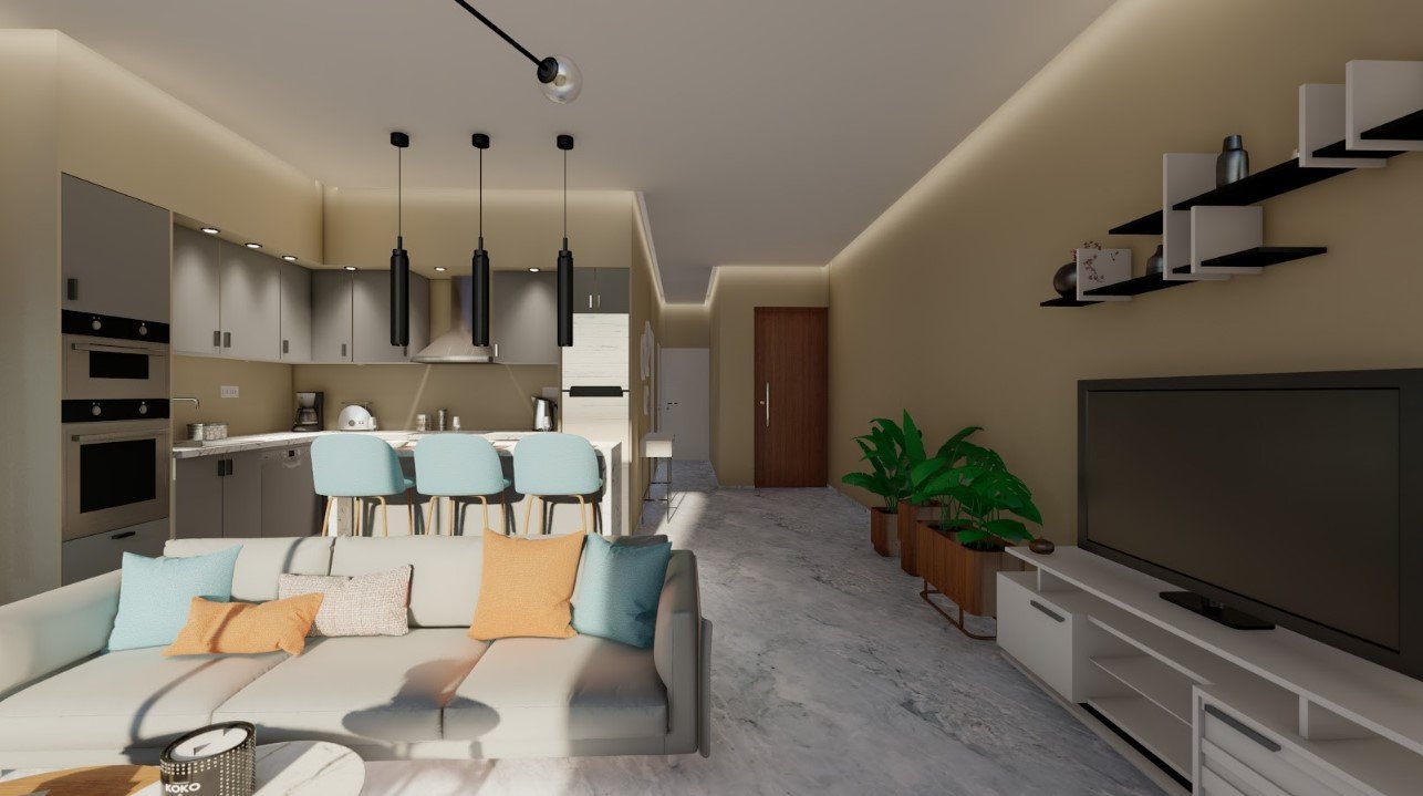 Квартира з 2 спальнями, 82.00м² в potamos-germasogeias, Кіпр [ID: 0602-235642]