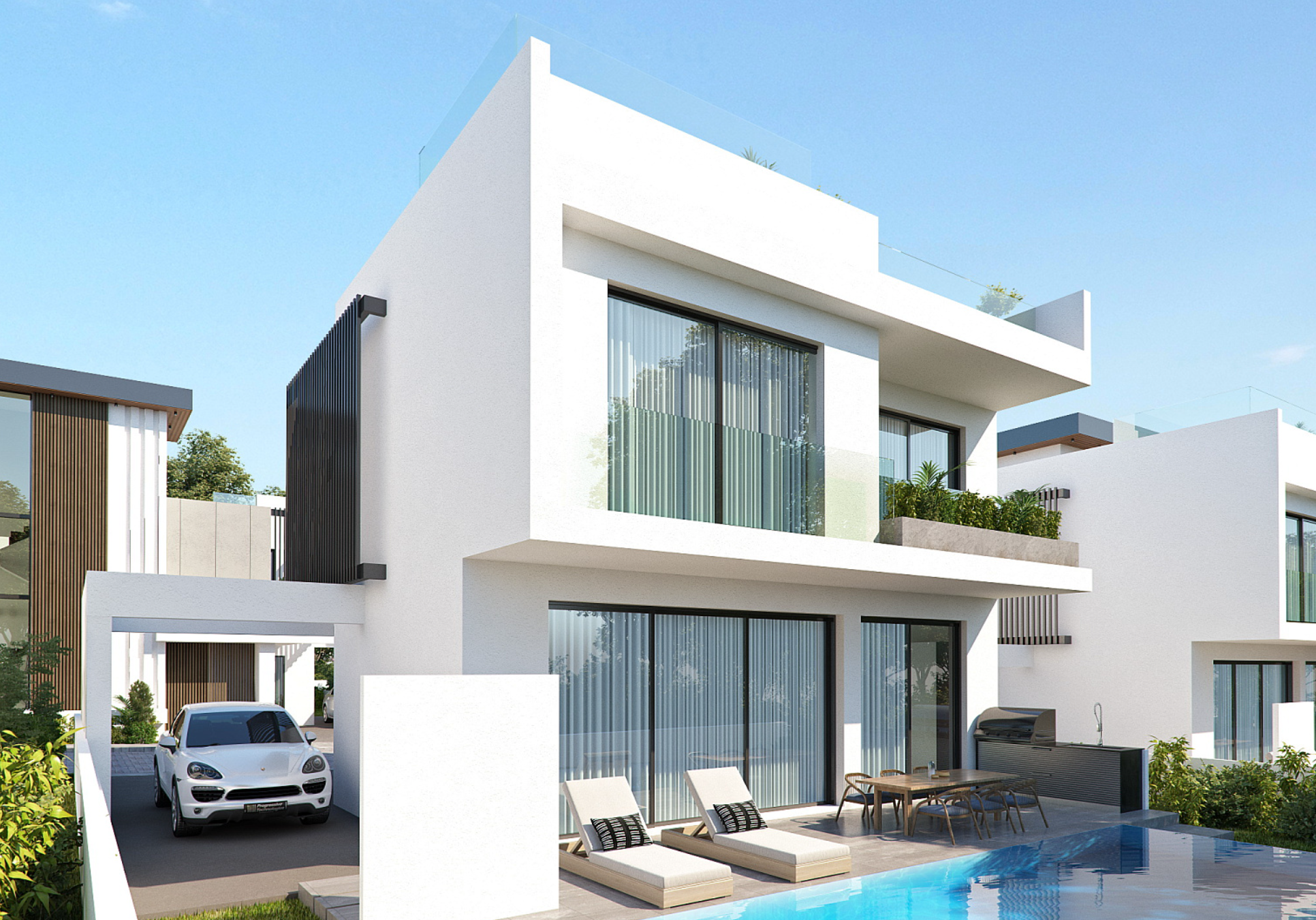 Willa z 4 sypialniami, 171.00m² w oroklini, Cypr [ID: 0602-241153]