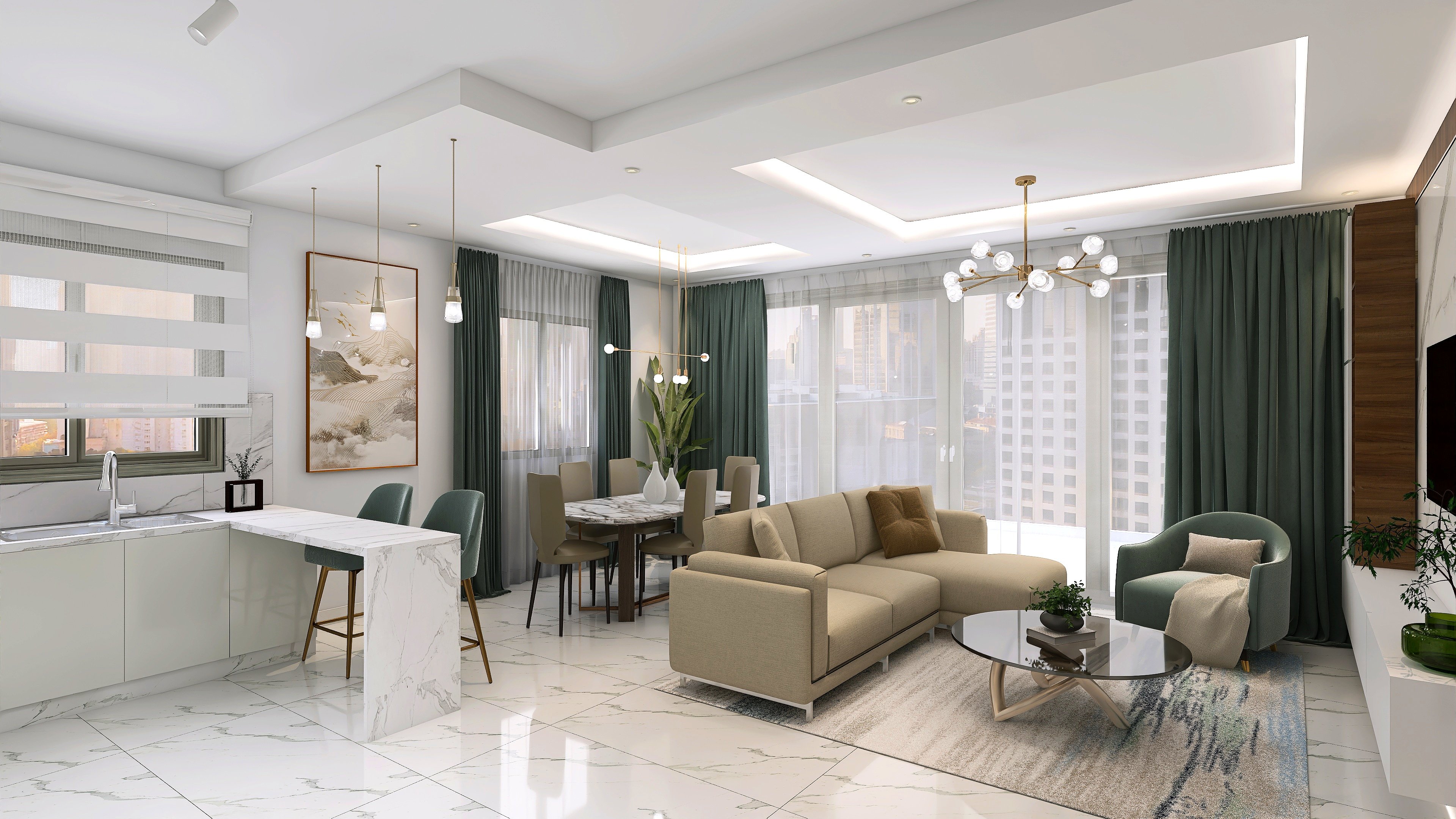Penthouse w livadia, Cypr, 86.00m² - obraz 2