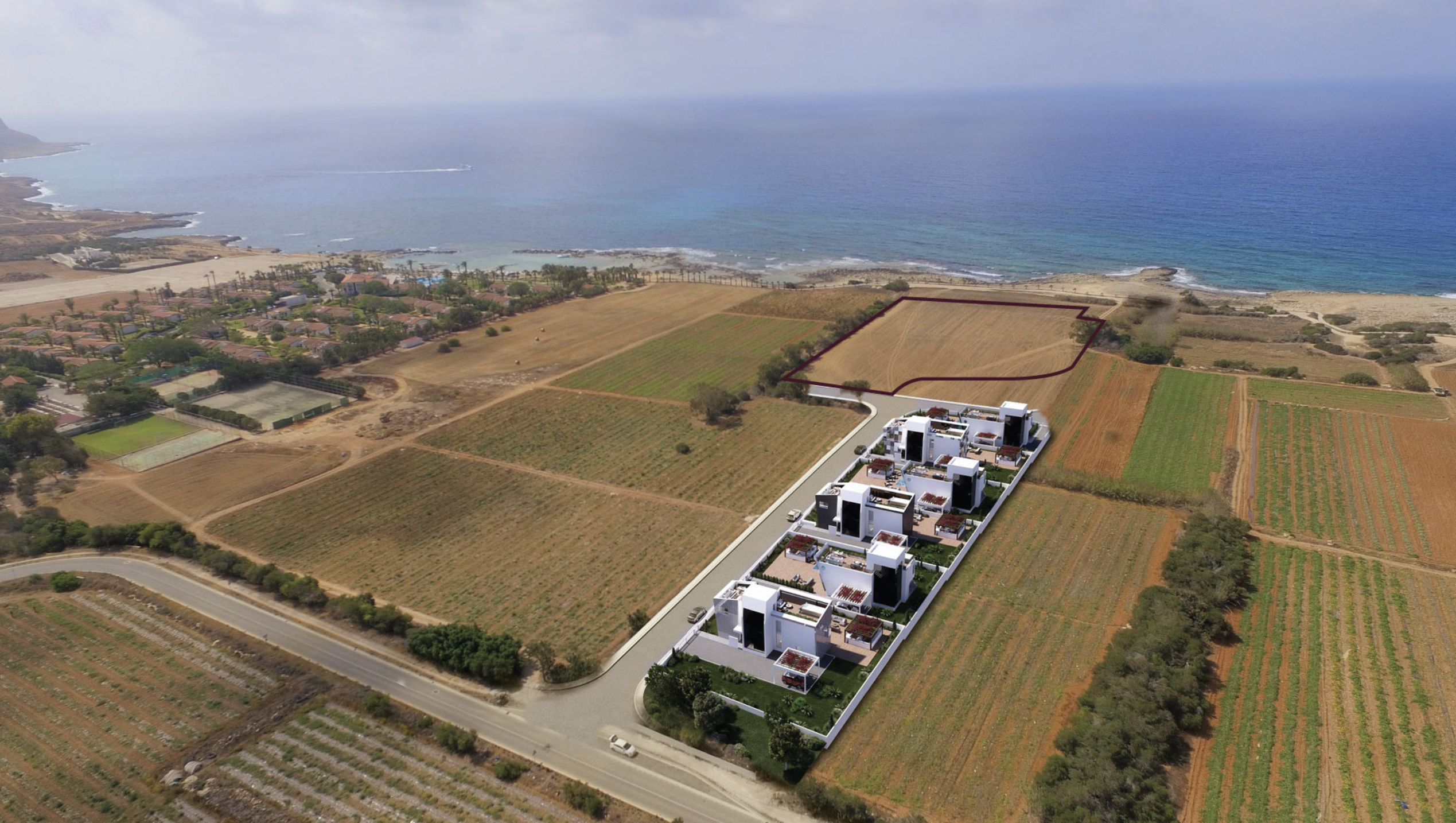 Земля в agia-napa, Кіпр