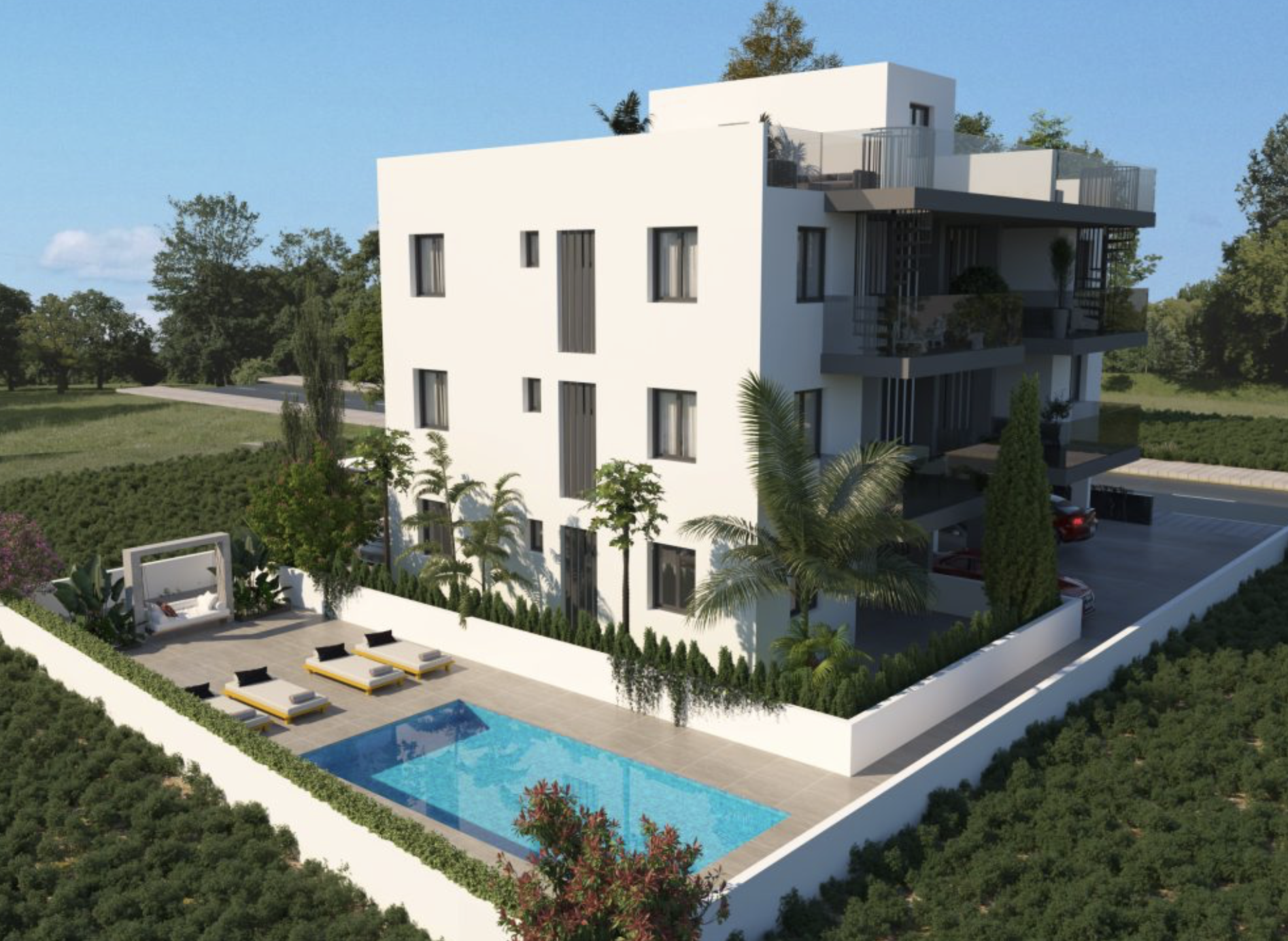 Квартира в paralimni, Кіпр, 77.00м² - зображення 5
