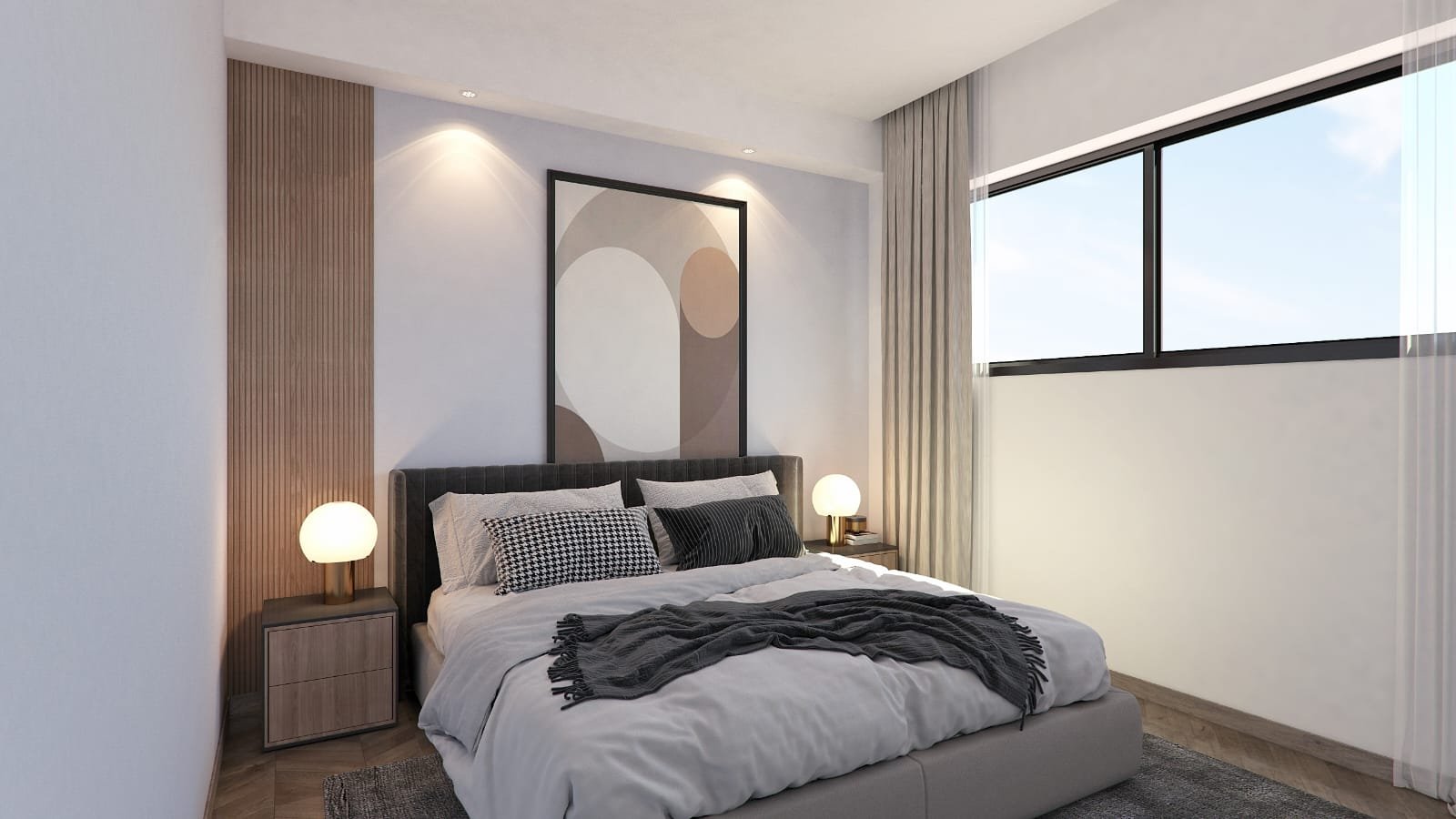 Квартира с 1 спальней, 52.00м² в agios-athanasios, Кипр [ID: 0602-237561]