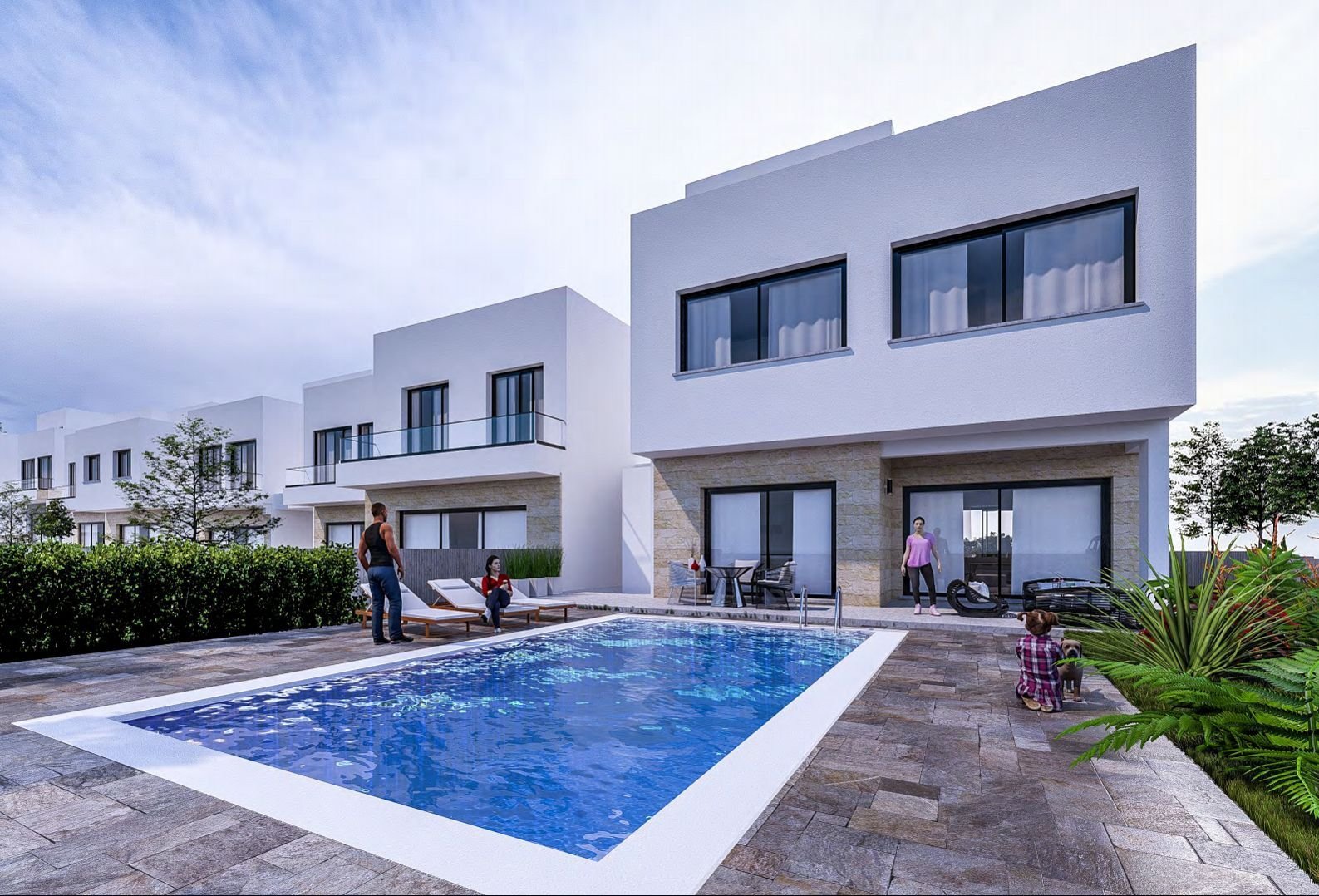 houses з 3 спальнями, 211.00м² в agios-athanasios, Кіпр [ID: 0602-238816]