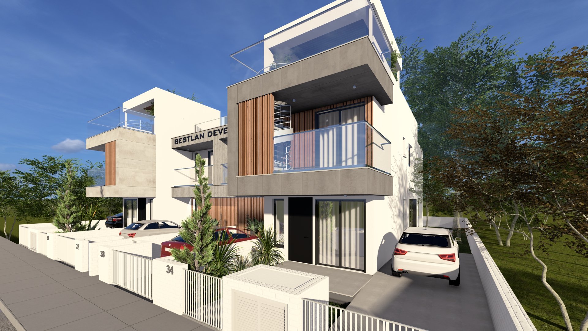 Townhouse with 3 bedrooms, 114.00m² in dromolaxia, Cyprus [ID: 0602-241278]