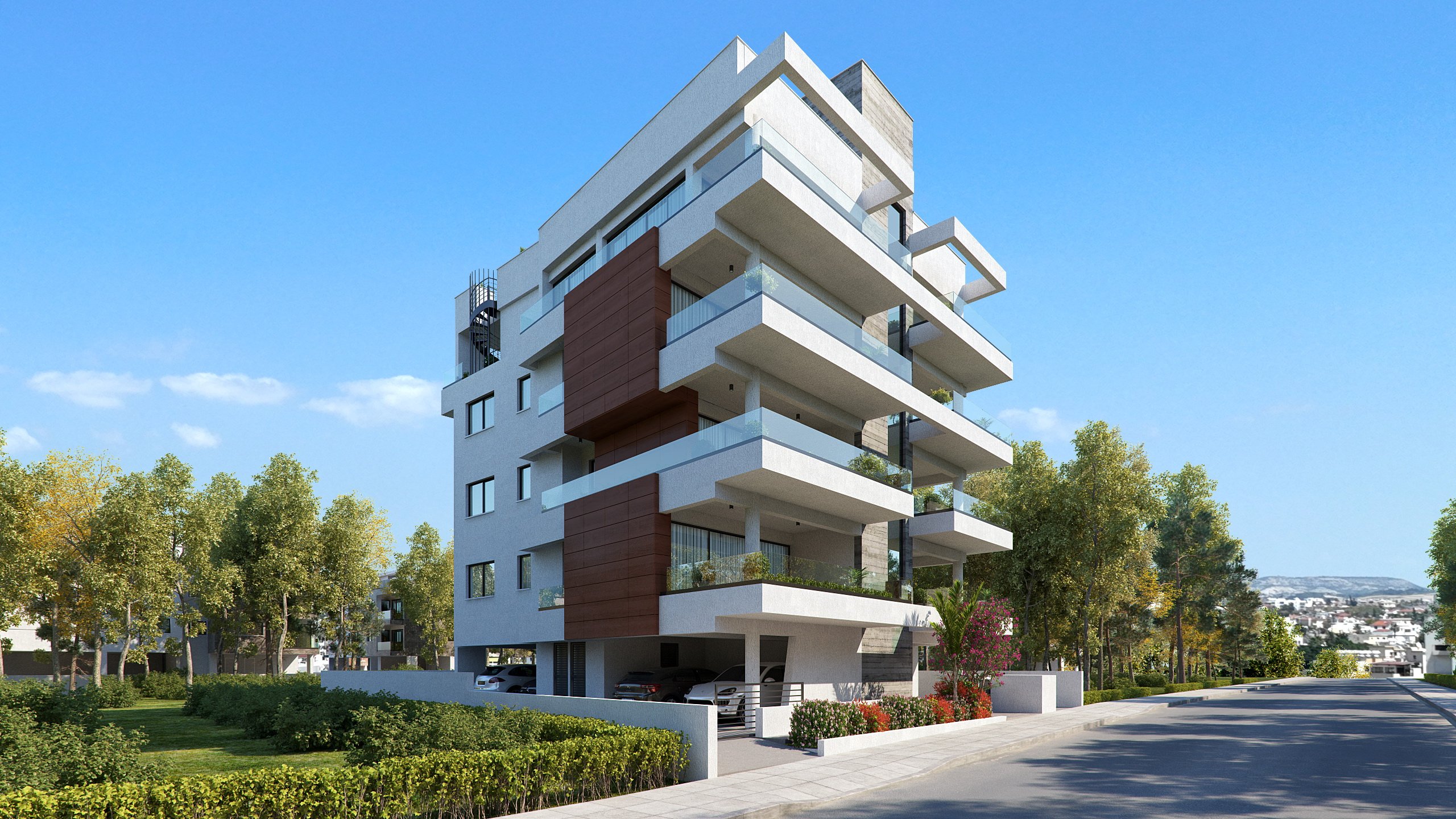 Apartment with 2 bedrooms, 76.00m² in mesa-geitonia, Cyprus [ID: 0602-238009]
