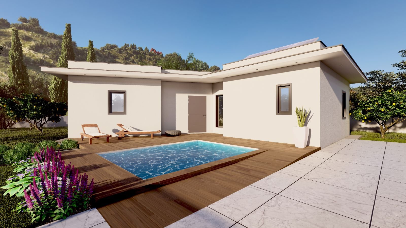 Bungalow w apsiou, Cypr