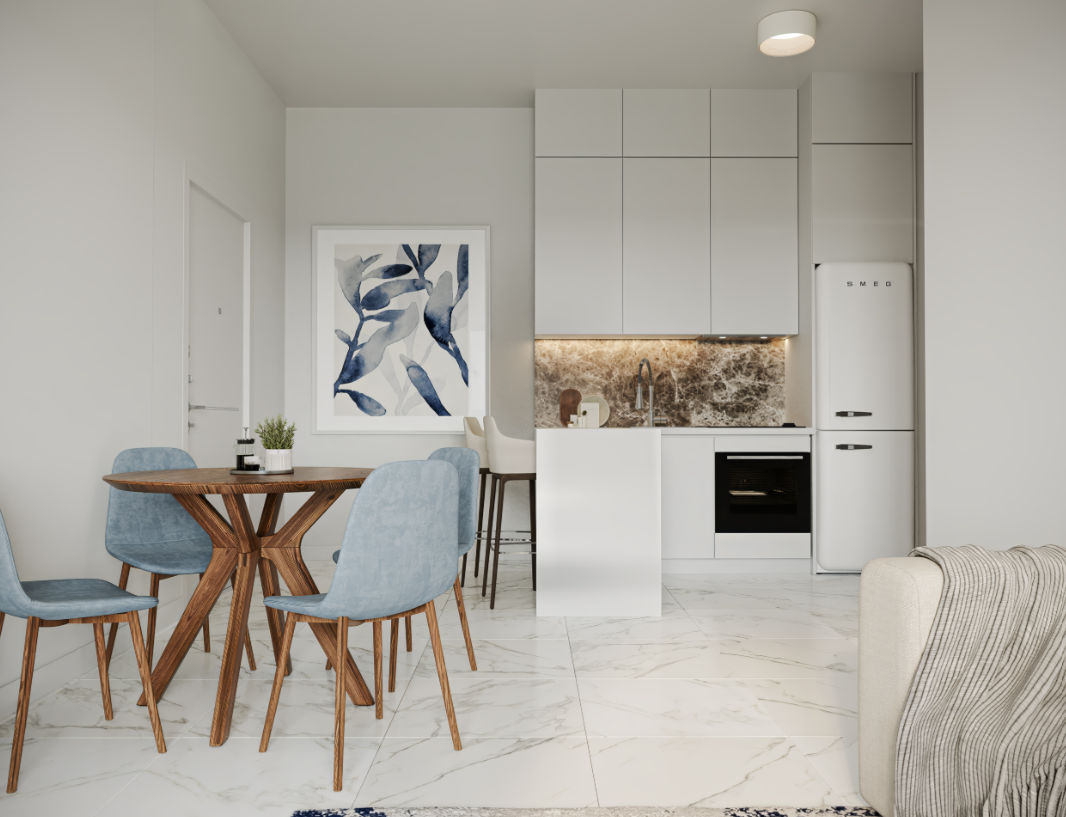 Wohnung 1 Schlafzimmer 56 m² Mouttagiaka, Zypern