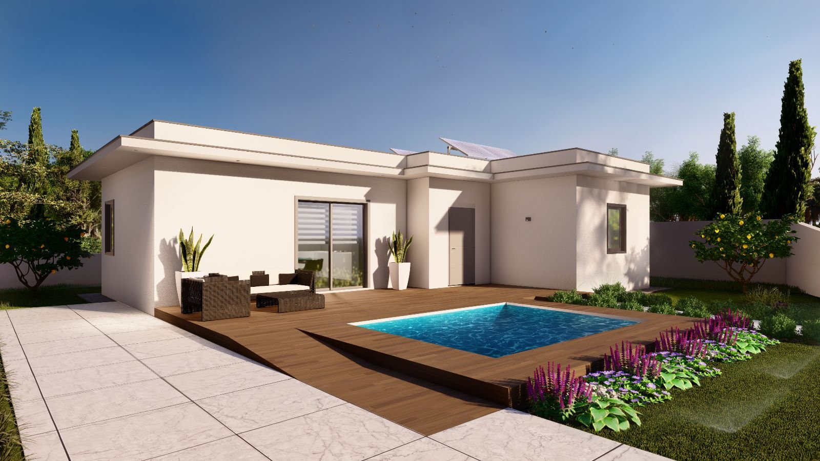 Bungalow w apsiou, Cypr - obraz 5