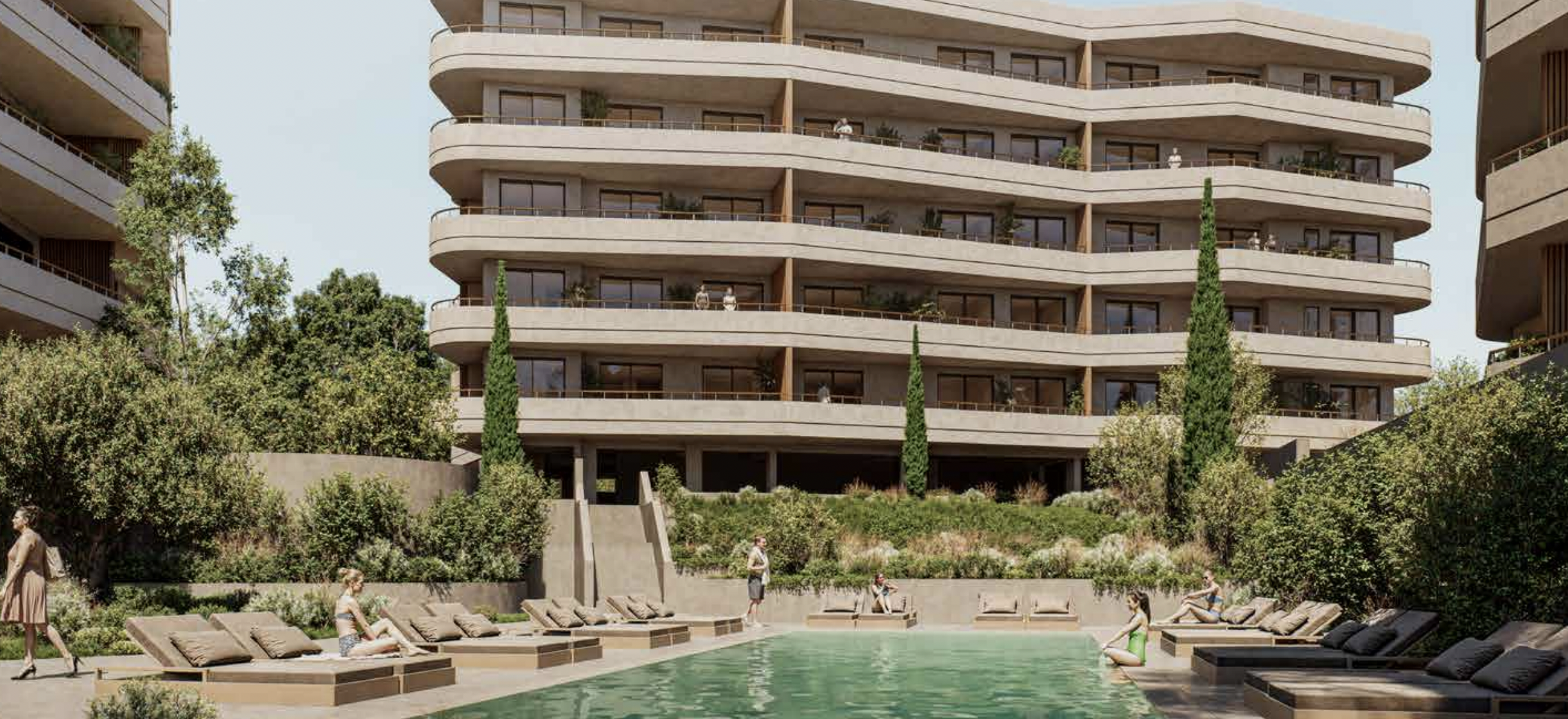 Апартаменты — Germasogeia, Limassol, Кипр ID 0602-242345