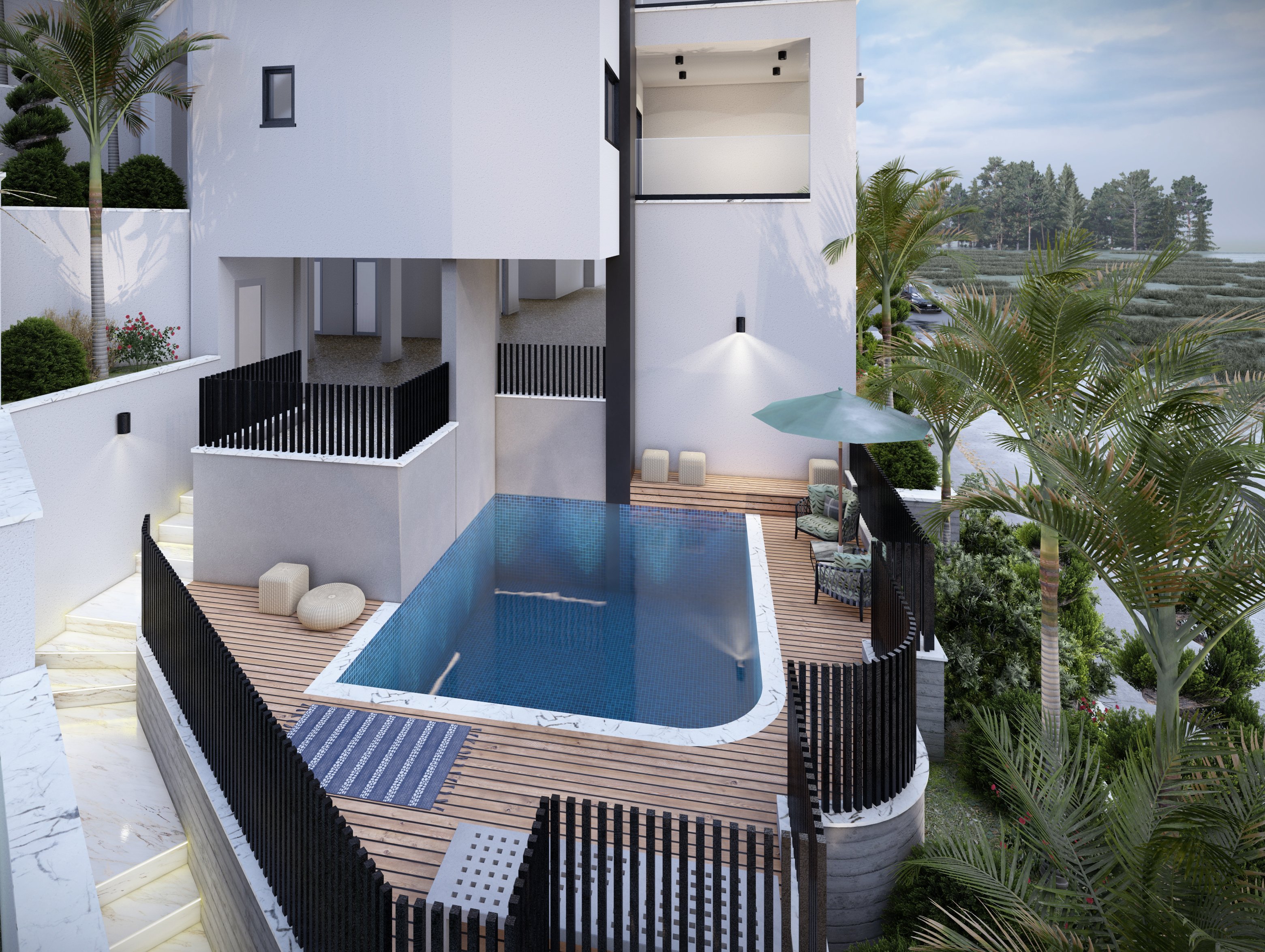Apartament w agios-athanasios, Cypr, 85.00m² - obraz 4