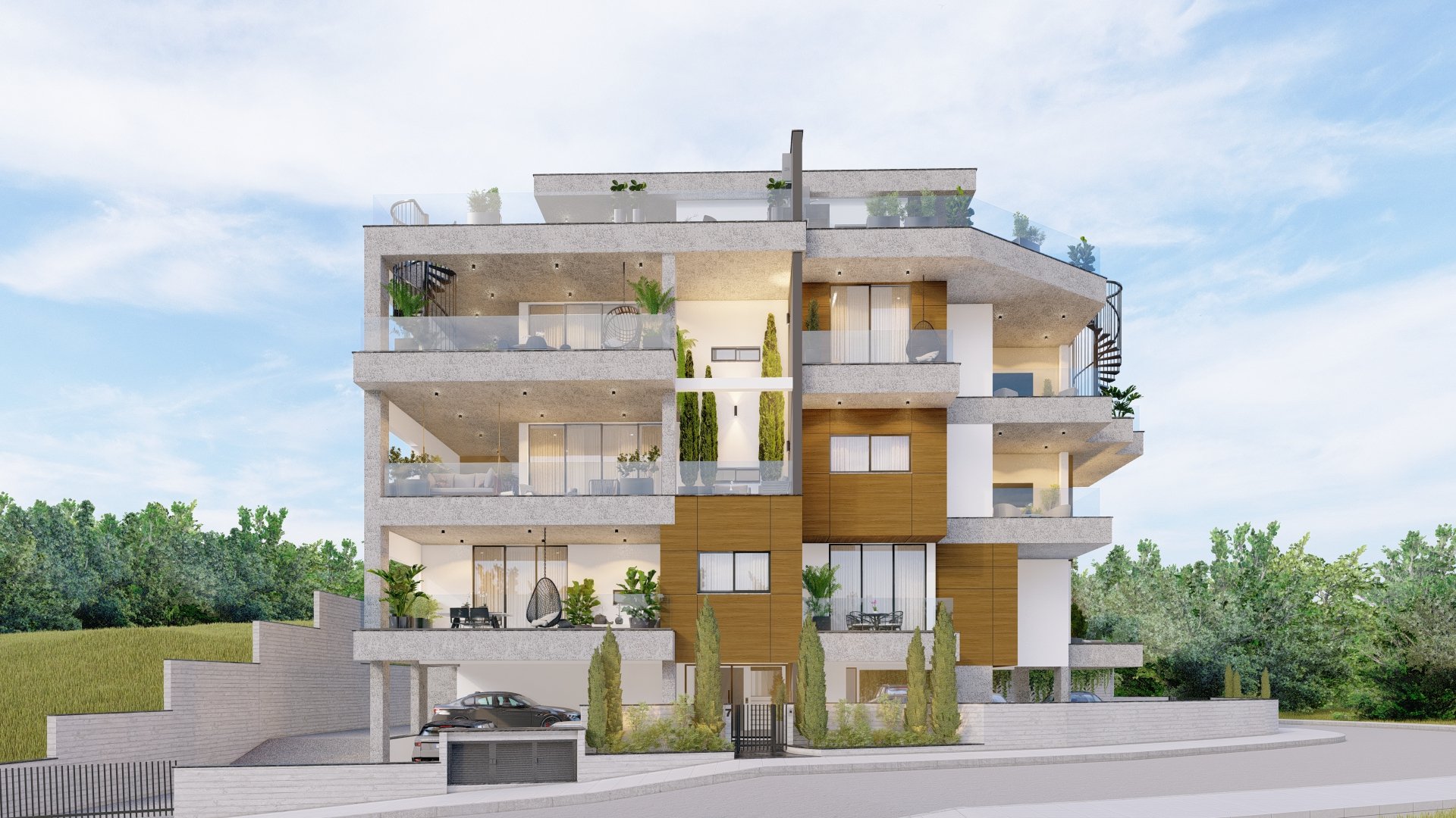 Апартаменти — Agios Athanasios, Limassol, Кіпр ID 0602-236647