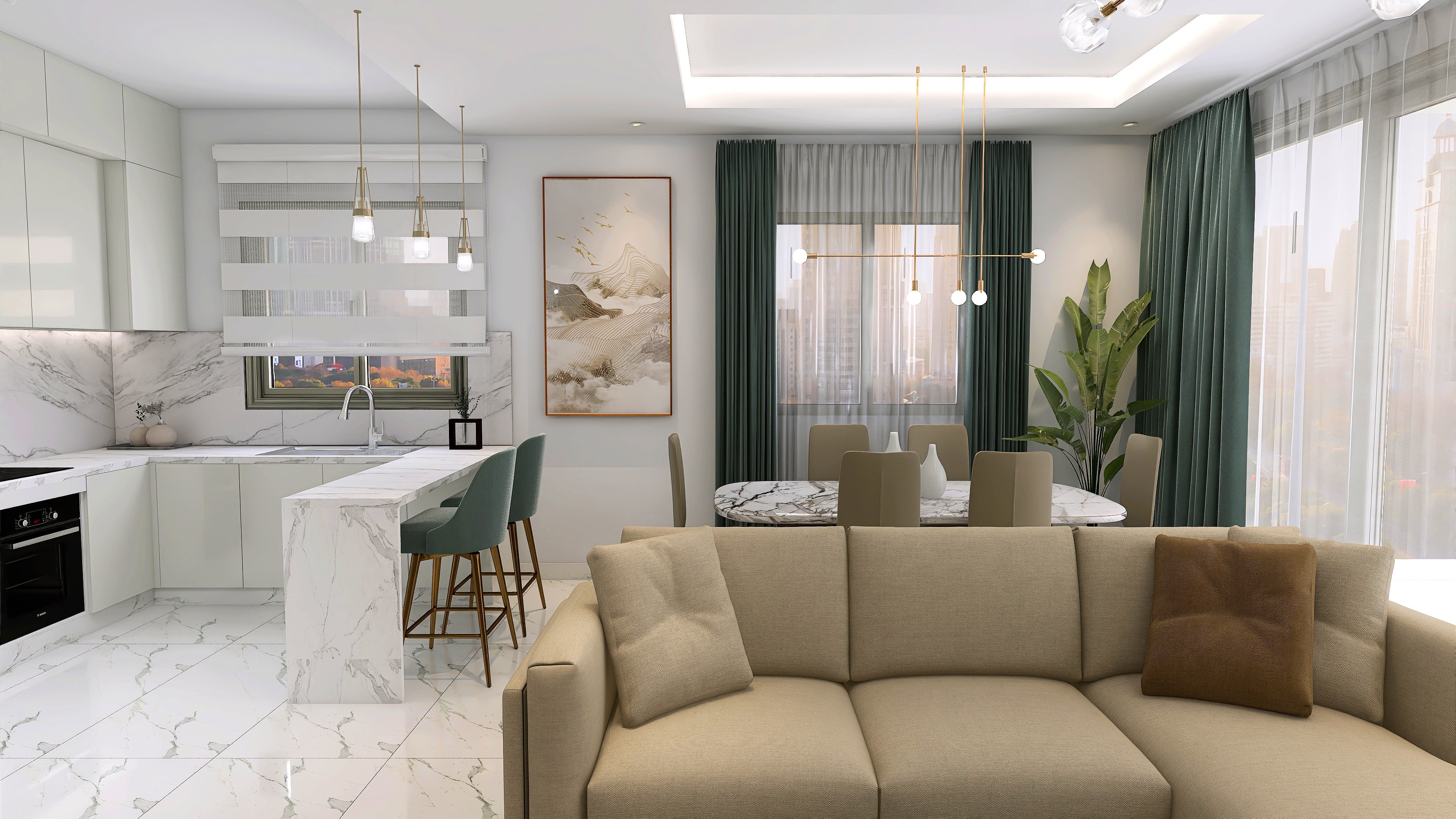 Penthouse w livadia, Cypr, 86.00m² - obraz 4