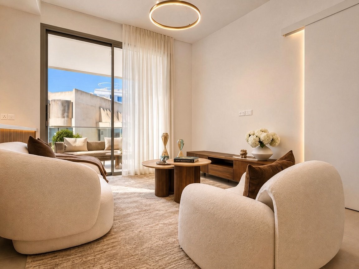Квартира в germasogeia, Кіпр, 63.00м² - зображення 2