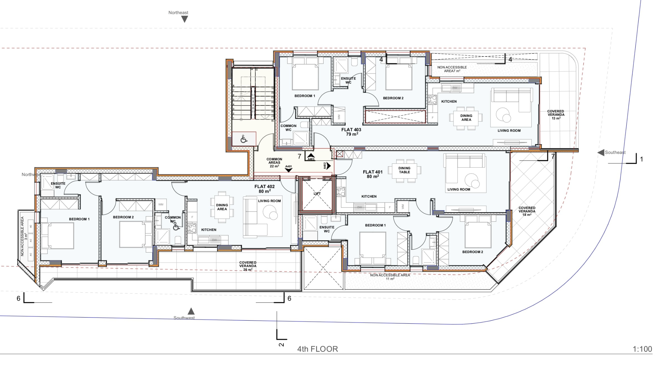 Квартира в livadia, Кіпр, 79.00м² - зображення 6
