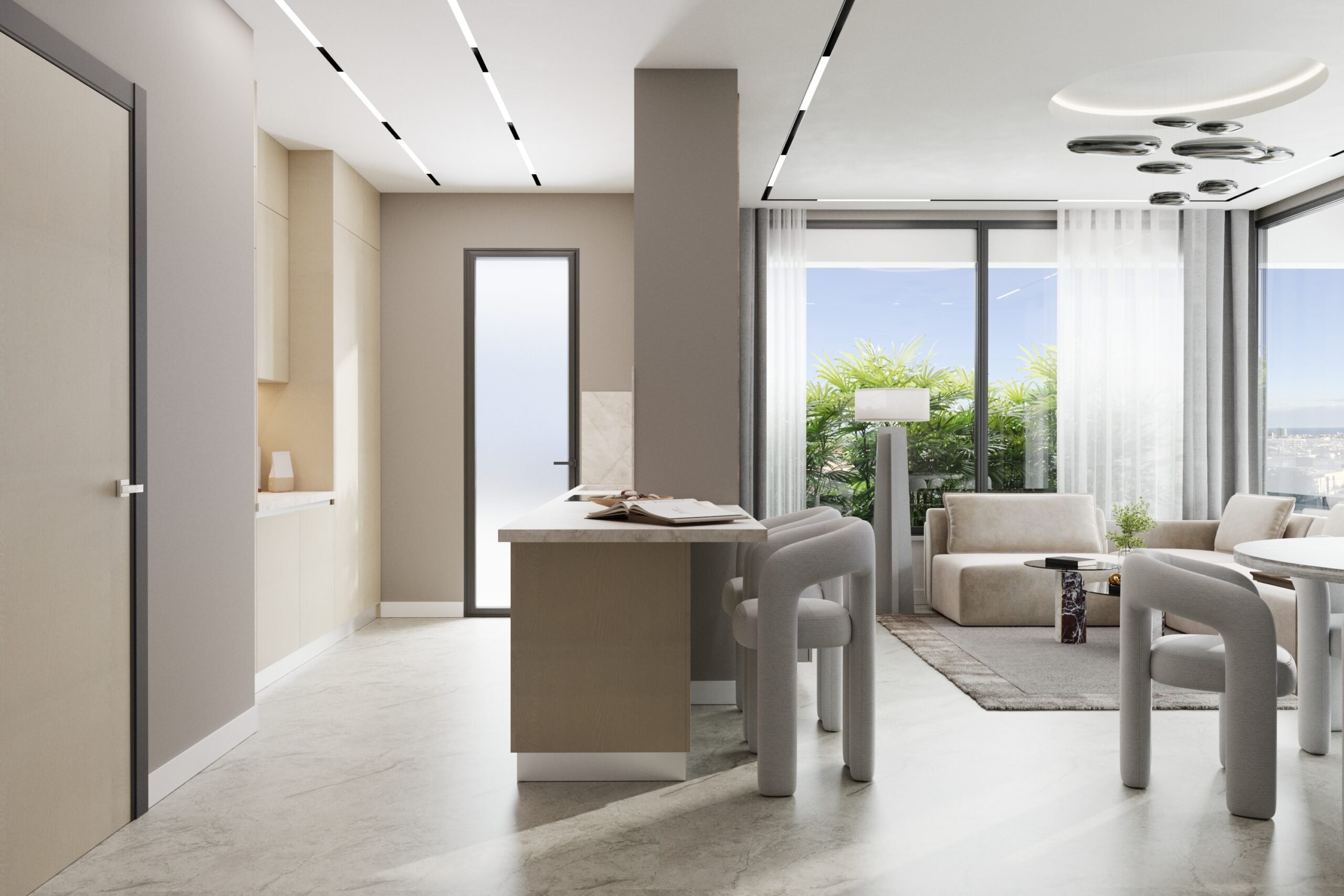 Apartment with 2 bedrooms, 86.00m² in agia-zoni, Cyprus [ID: 0602-238656]