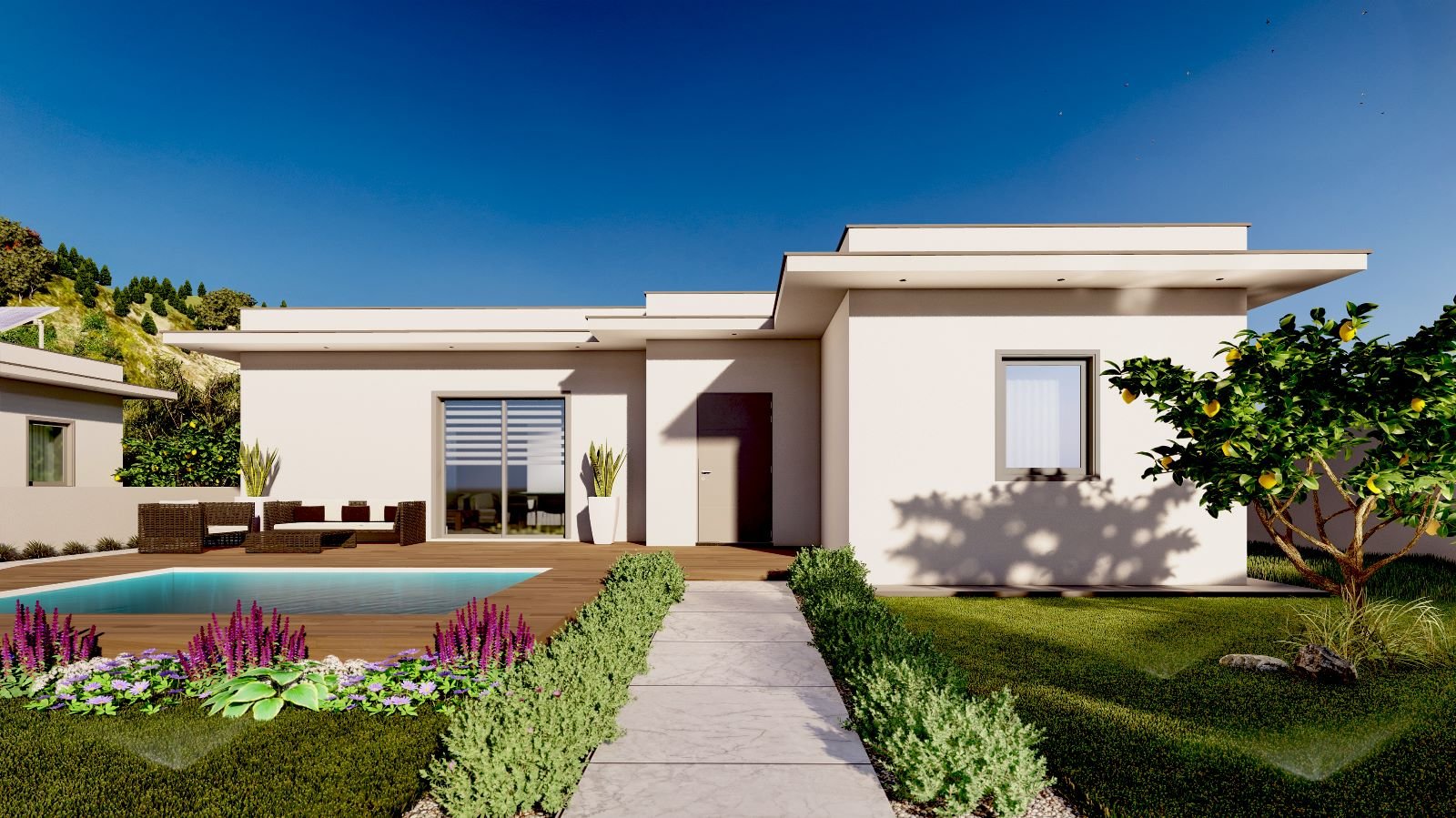 Bungalow w apsiou, Cypr - obraz 3